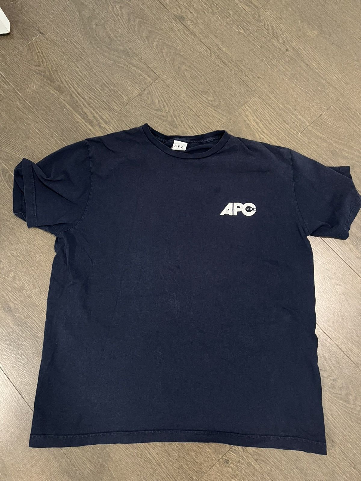 A.P.C. A.P.C Vintage Tee Size US XL / EU 56 / 4 - 1 Thumbnail
