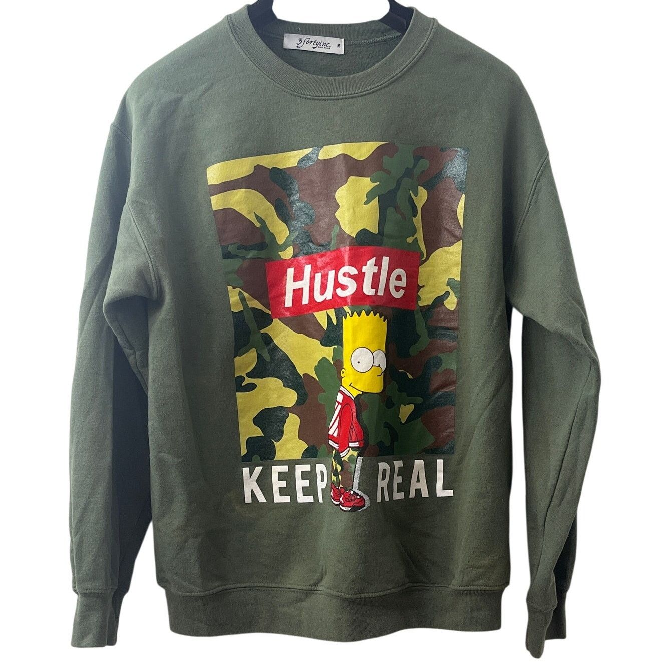 Other Bart Simpson Hustle Crewneck Sweatshirt - Size US M / EU 48-50 / 2 - 1 Thumbnail