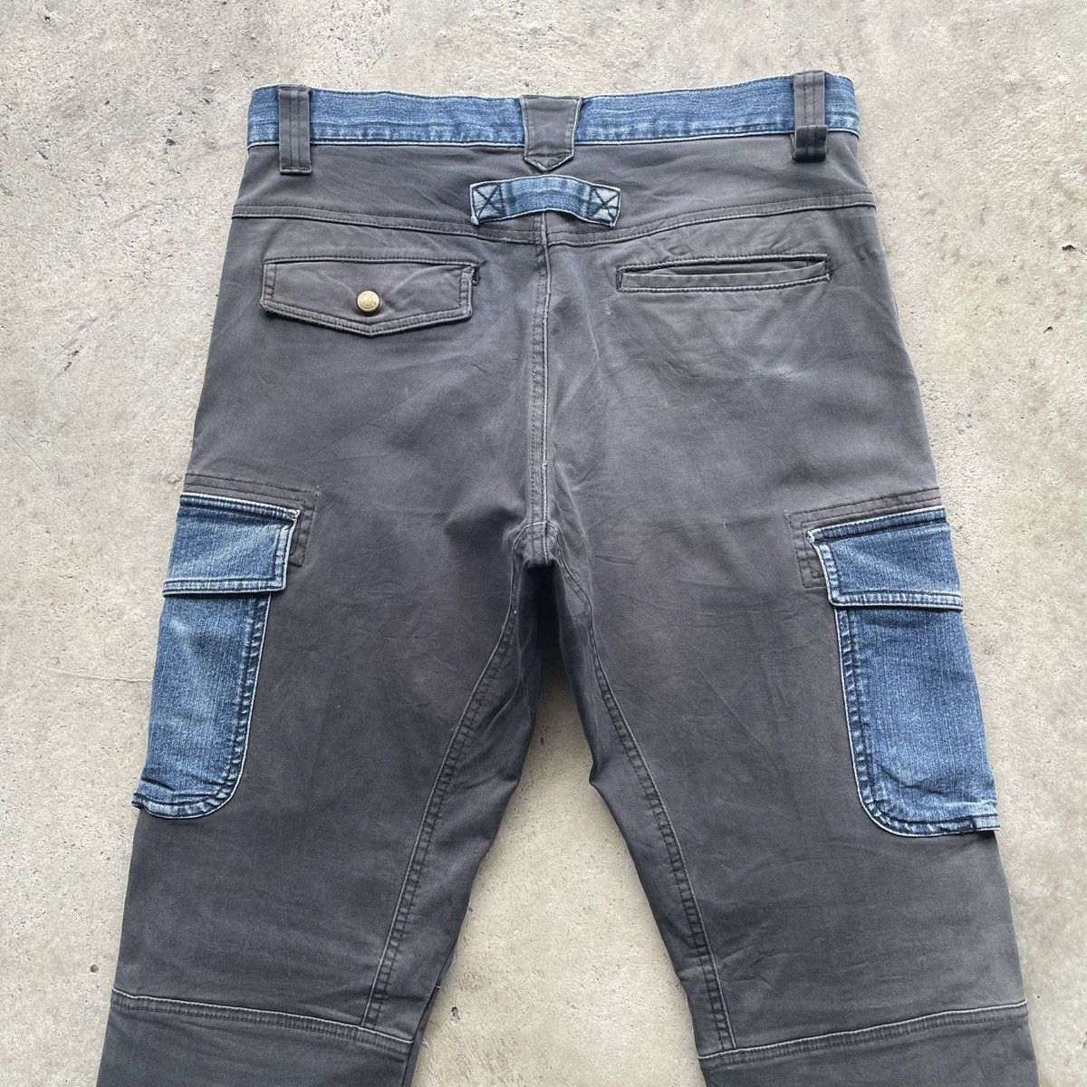 Japanese Brand Vintage Rocky Japan Double Knee Cargo Tactical Pants RARE Size US 34 / EU 50 - 12 Thumbnail