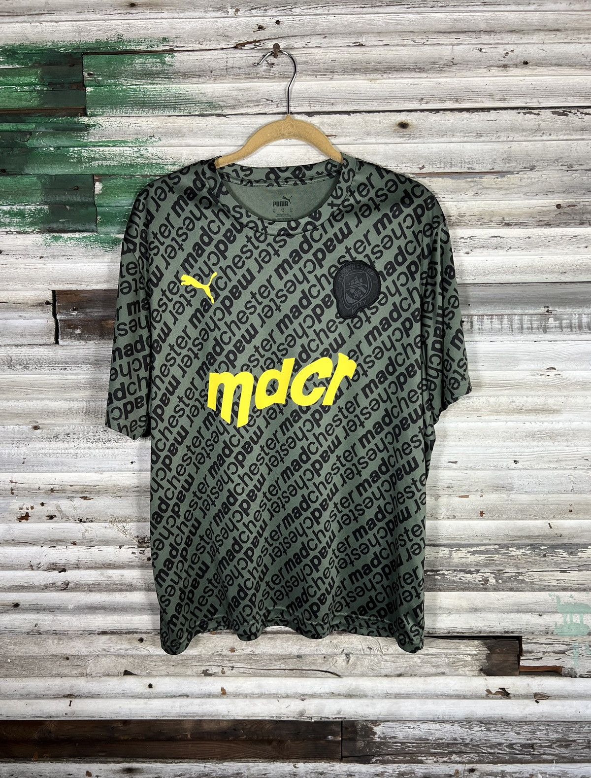 Puma MANCHESTER CITY PUMA x MADCHESTER MDCR 2021/2022 JERSEY Size US XL / EU 56 / 4 - 1 Thumbnail