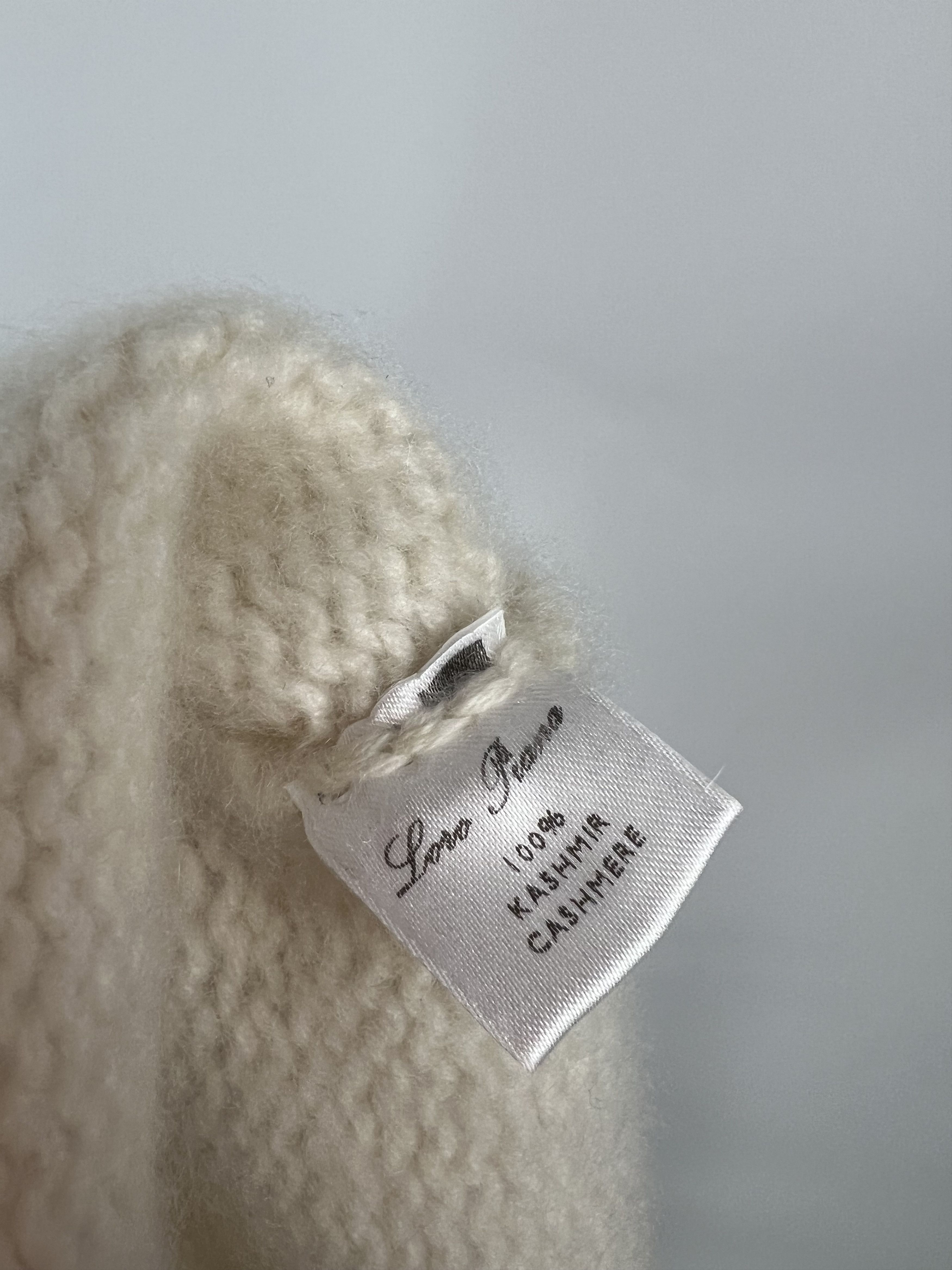 Loro Piana Loro Piana Women's 100% Cashmere V-Neck Sweater Size IT44 Size M / US 6-8 / IT 42-44 - 11 Thumbnail