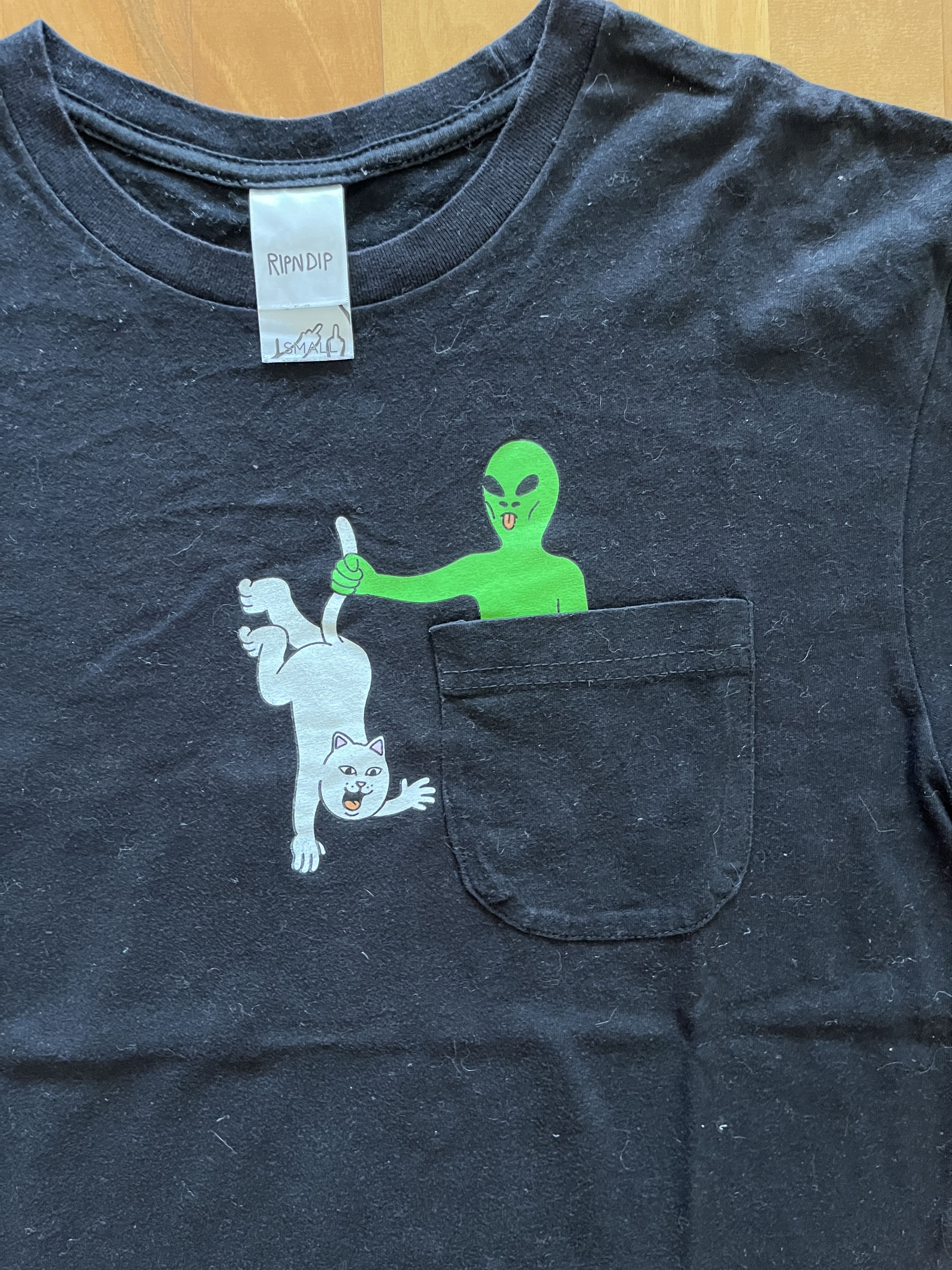 RIPNDIP RIPNDIP T-Shirt black size S Size US S / EU 44-46 / 1 - 2 Thumbnail