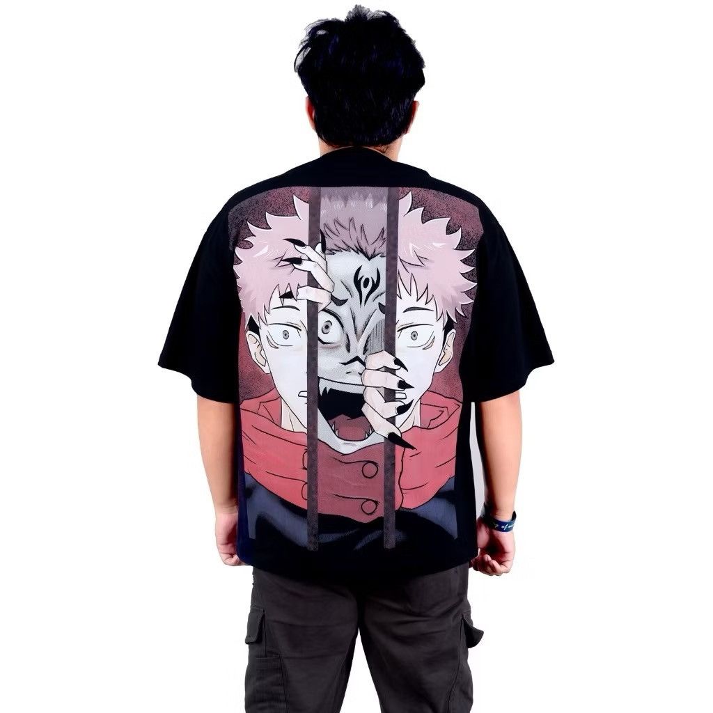 Anime ⚠️LTD⚠️jujutsu kaisen yuji itadori sukuna Size US XL / EU 56 / 4 - 6 Thumbnail