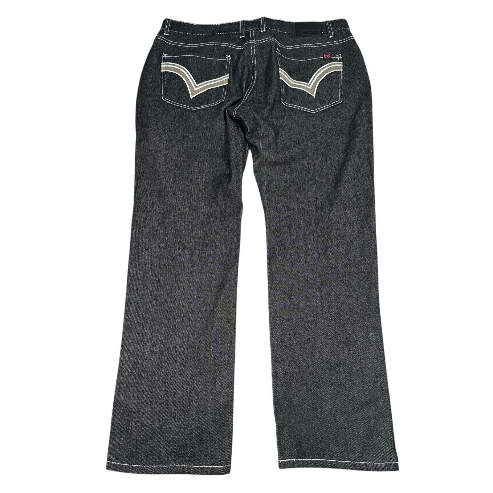 Mecca Vintage Mecca Skater Baggy Jeans Men’s 40 Black Y2K Hip Hop Size US 40 / EU 56 - 2 Thumbnail