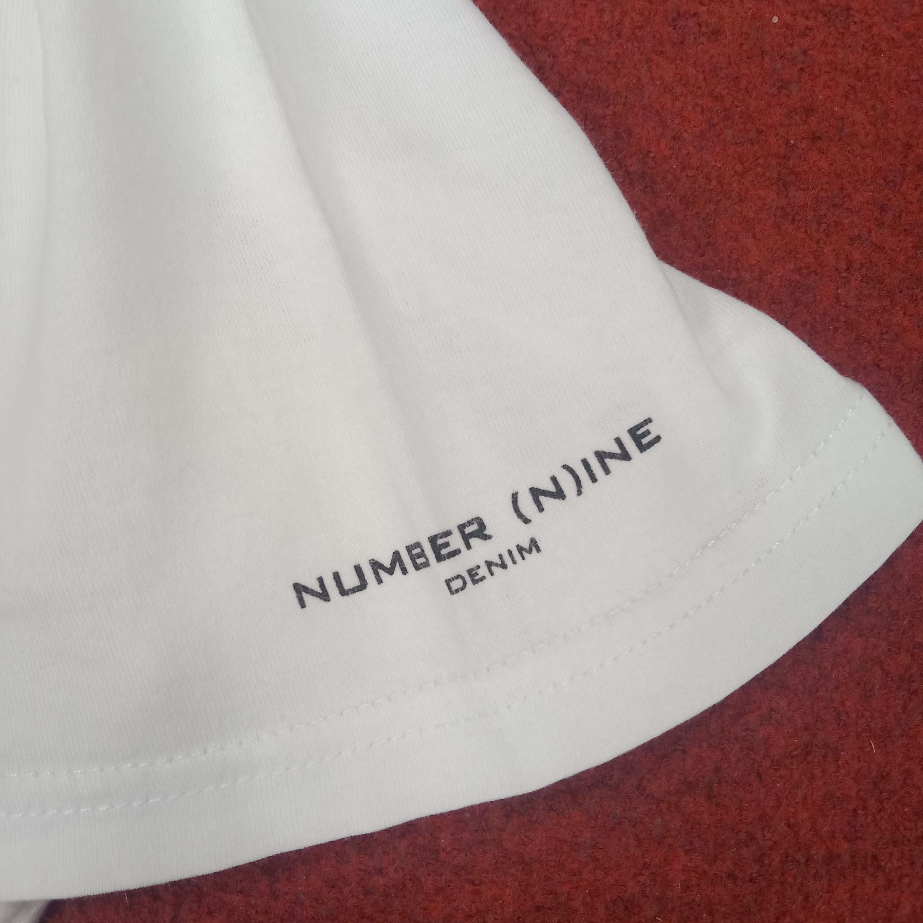 Japanese Brand Number Nine Tshirt Streetwear Custom Art Size US M / EU 48-50 / 2 - 9 Thumbnail