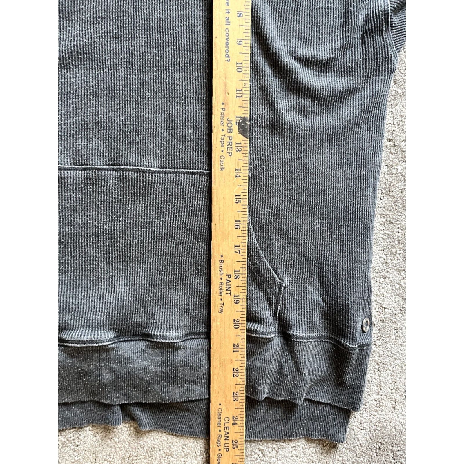 Calvin Klein VINTAGE Calvin Klein Performance Hoodie Womens Small Long Sleeve Pullover Activewear Gray Size S / US 4 / IT 40 - 5 Thumbnail