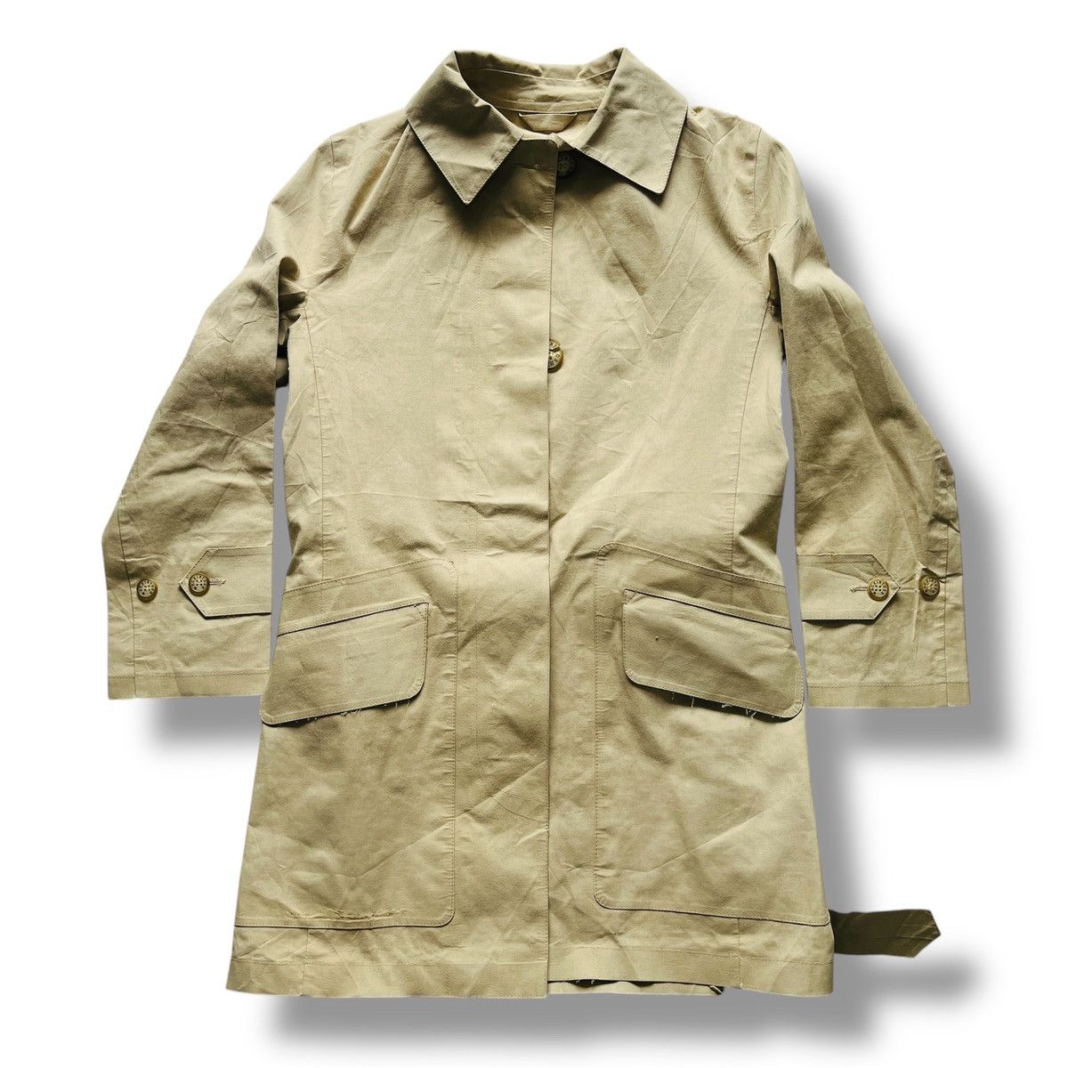 Mackintosh Mackintosh Trench Coat Made In Scotland Handmade Jacket Size US S / EU 44-46 / 1 - 1 Thumbnail