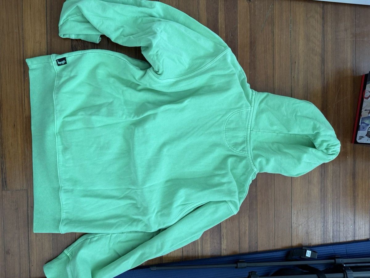Stussy Stussy Garment dyed hoodie green Size US L / EU 52-54 / 3 - 3 Thumbnail