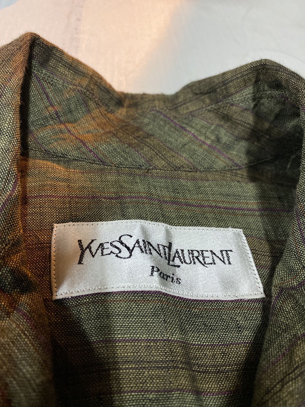 Vintage × Yves Saint Laurent Vintage Yves Saint Laurent Paris Womens Jacket Size M / US 6-8 / IT 42-44 - 6 Thumbnail
