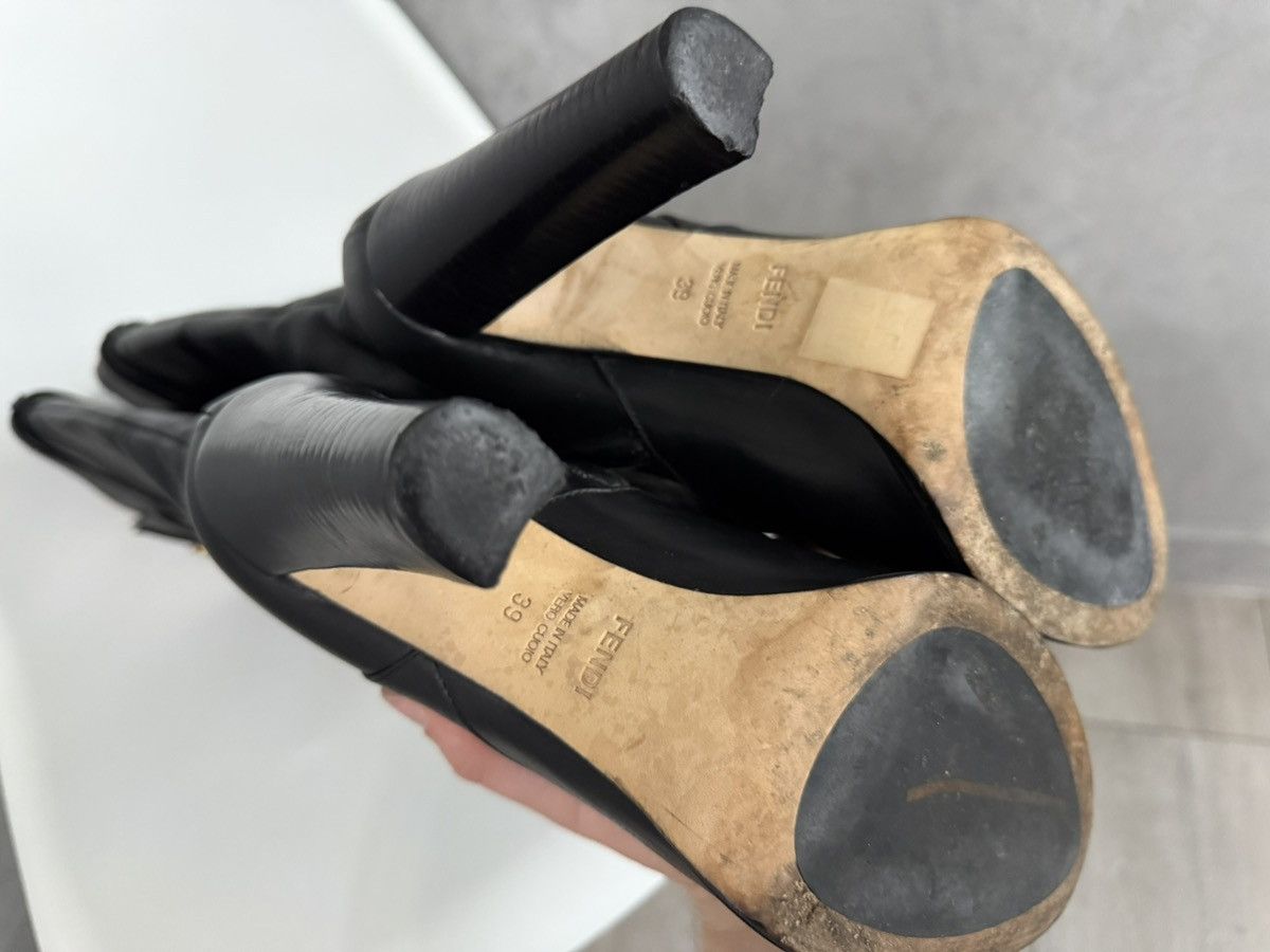 Fendi Fendi Leather Boots Size US 8 / IT 38 - 19 Thumbnail