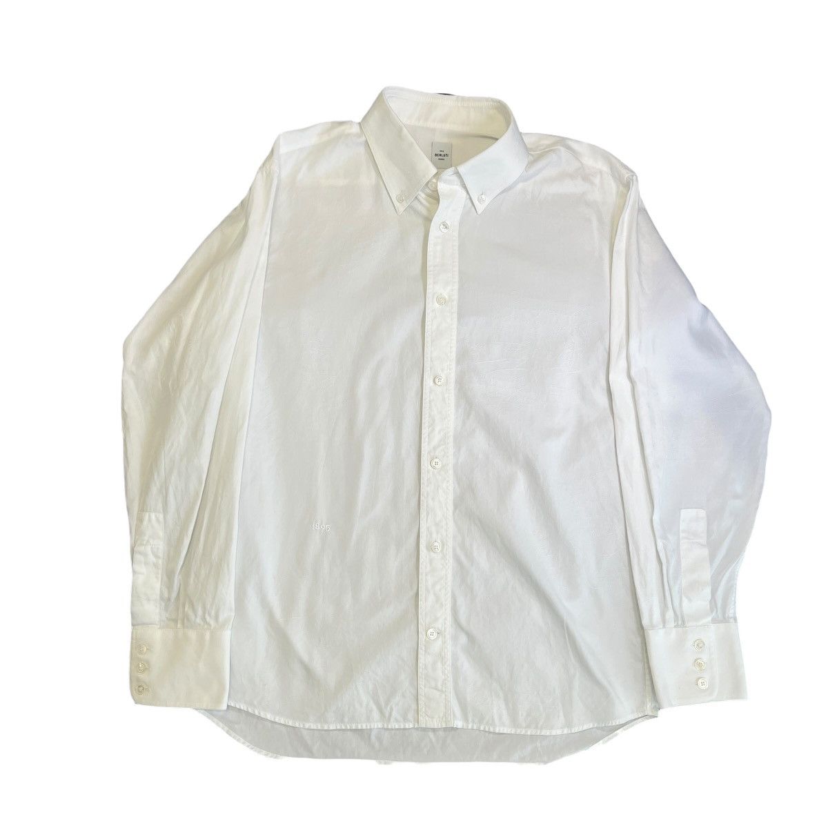 Berluti Berluti Tonal Scritto Calligraphy Embroidered dress Shirt Size US M / EU 48-50 / 2 - 1 Thumbnail