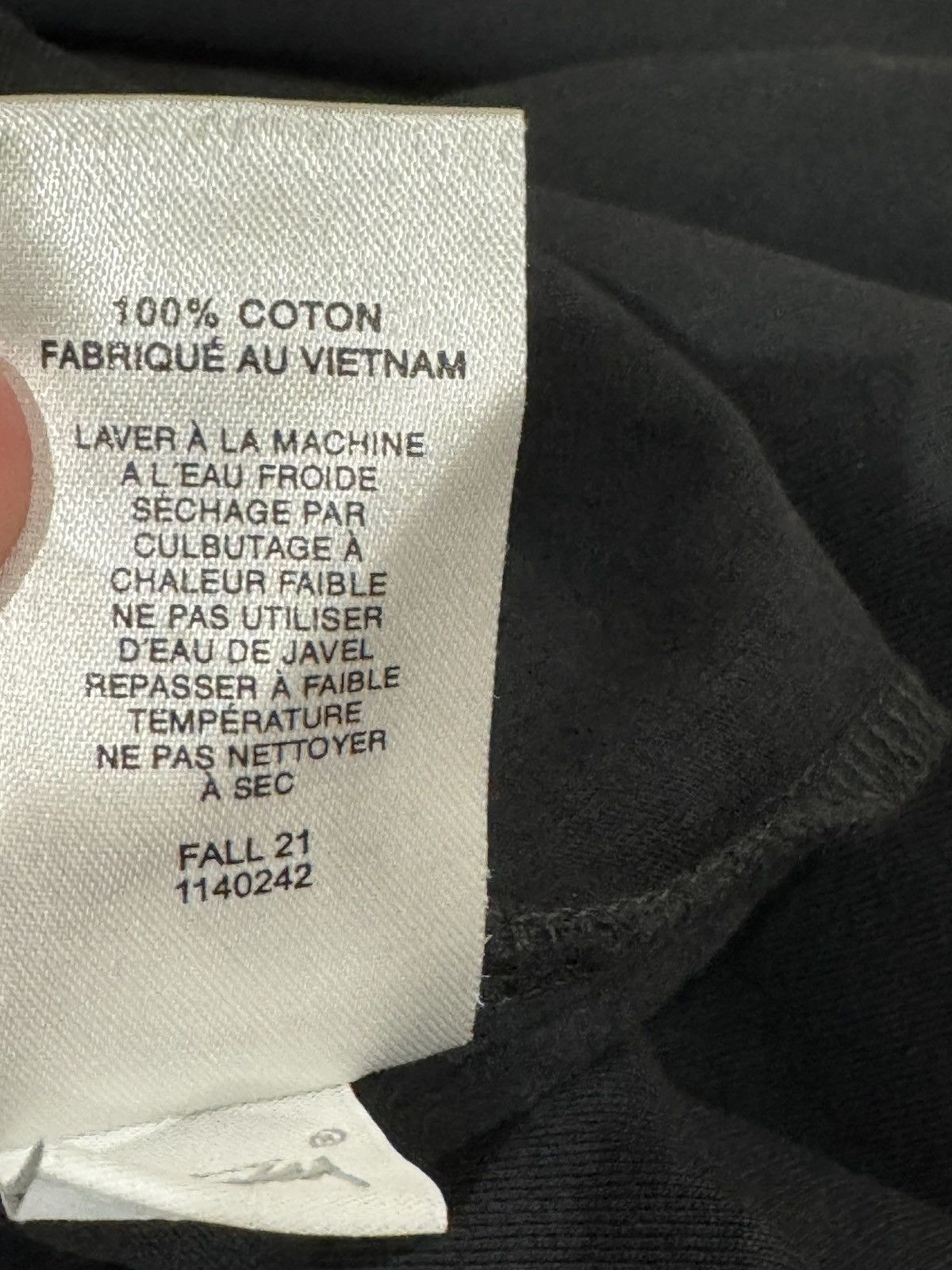 Stussy Stüssy Stock Logo Long Sleeve Black Size Large Size US L / EU 52-54 / 3 - 11 Thumbnail