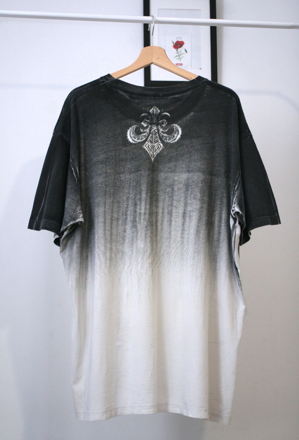 Affliction × Vintage Vintage Affliction Skull Cross Print Tee T Shirt Size US XXL / EU 58 / 5 - 3 Thumbnail