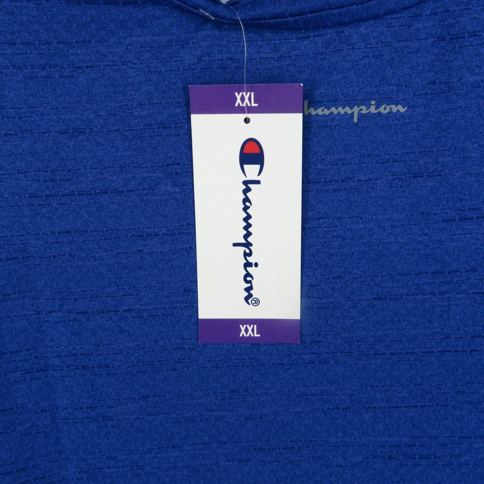 Champion Champion Mens Blue Short Sleeve Logo T-Shirt XXL NWT Size US XXL / EU 58 / 5 - 5 Thumbnail