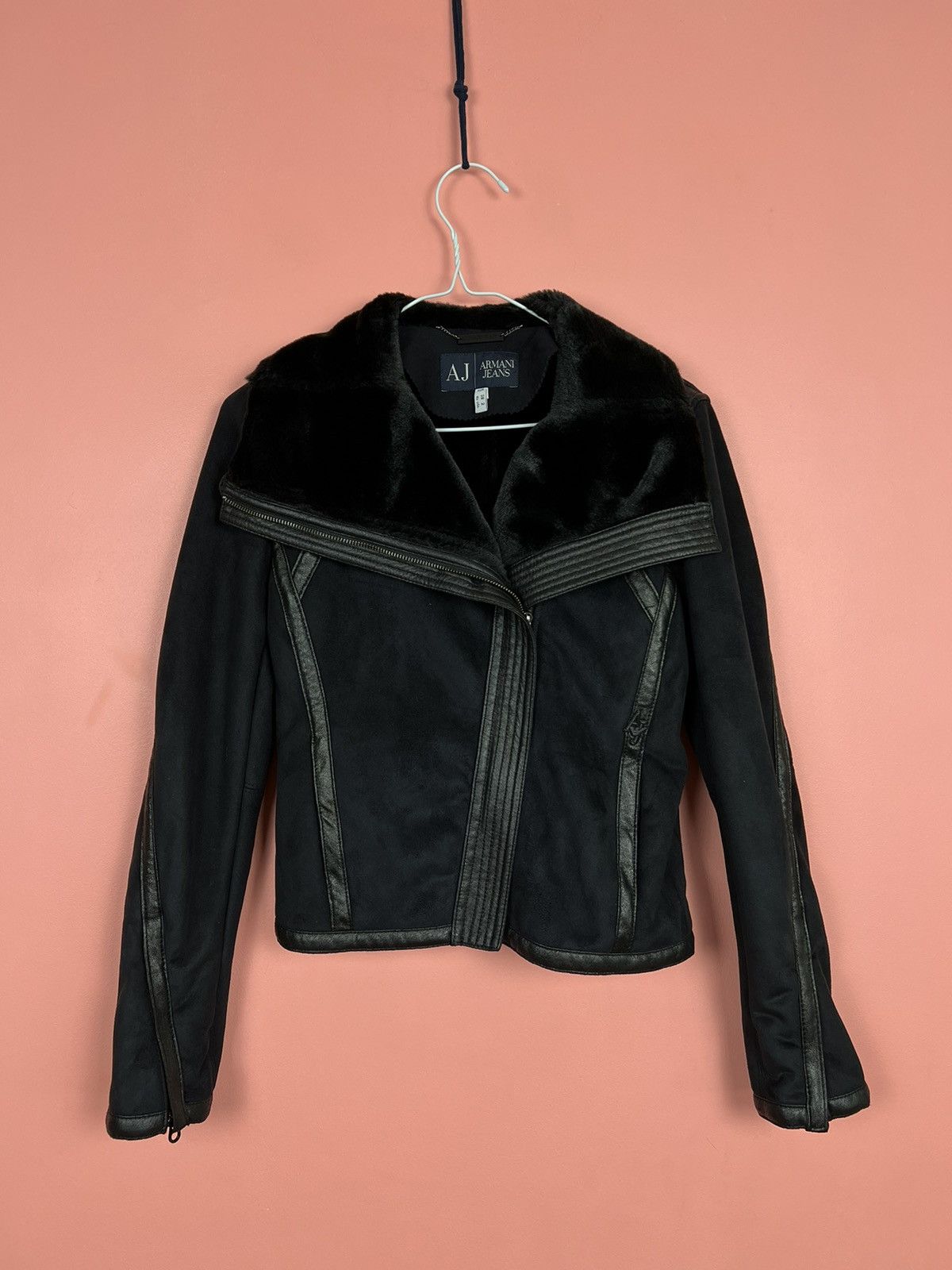 Giorgio Armani Armani jeans jacket y2k black women’s jacket Size XS / US 0-2 / IT 36-38 - 1 Thumbnail