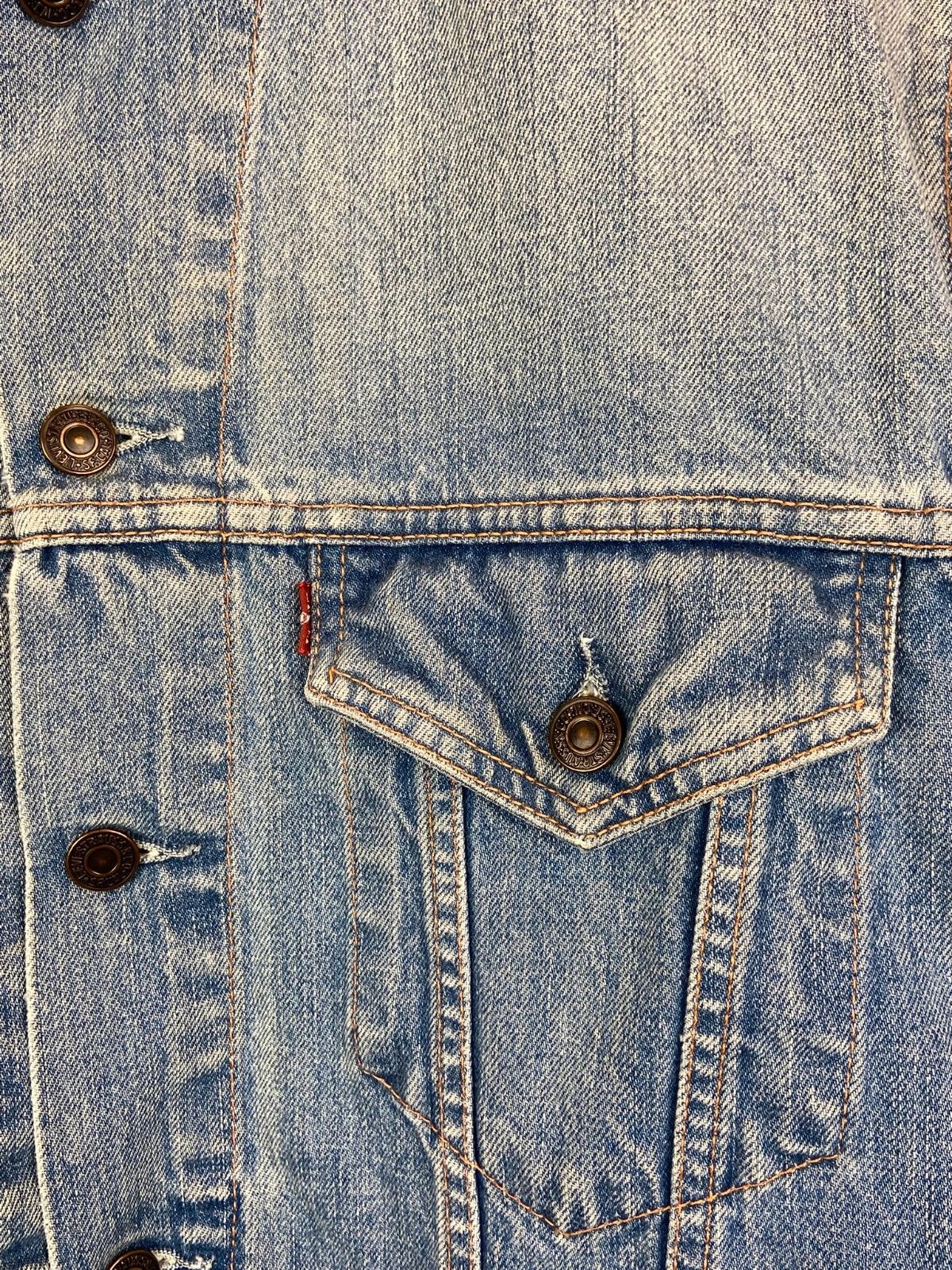 Levi's Levi’s Blue Denim Jacket L Vintage Streetwear Size US L / EU 52-54 / 3 - 3 Thumbnail