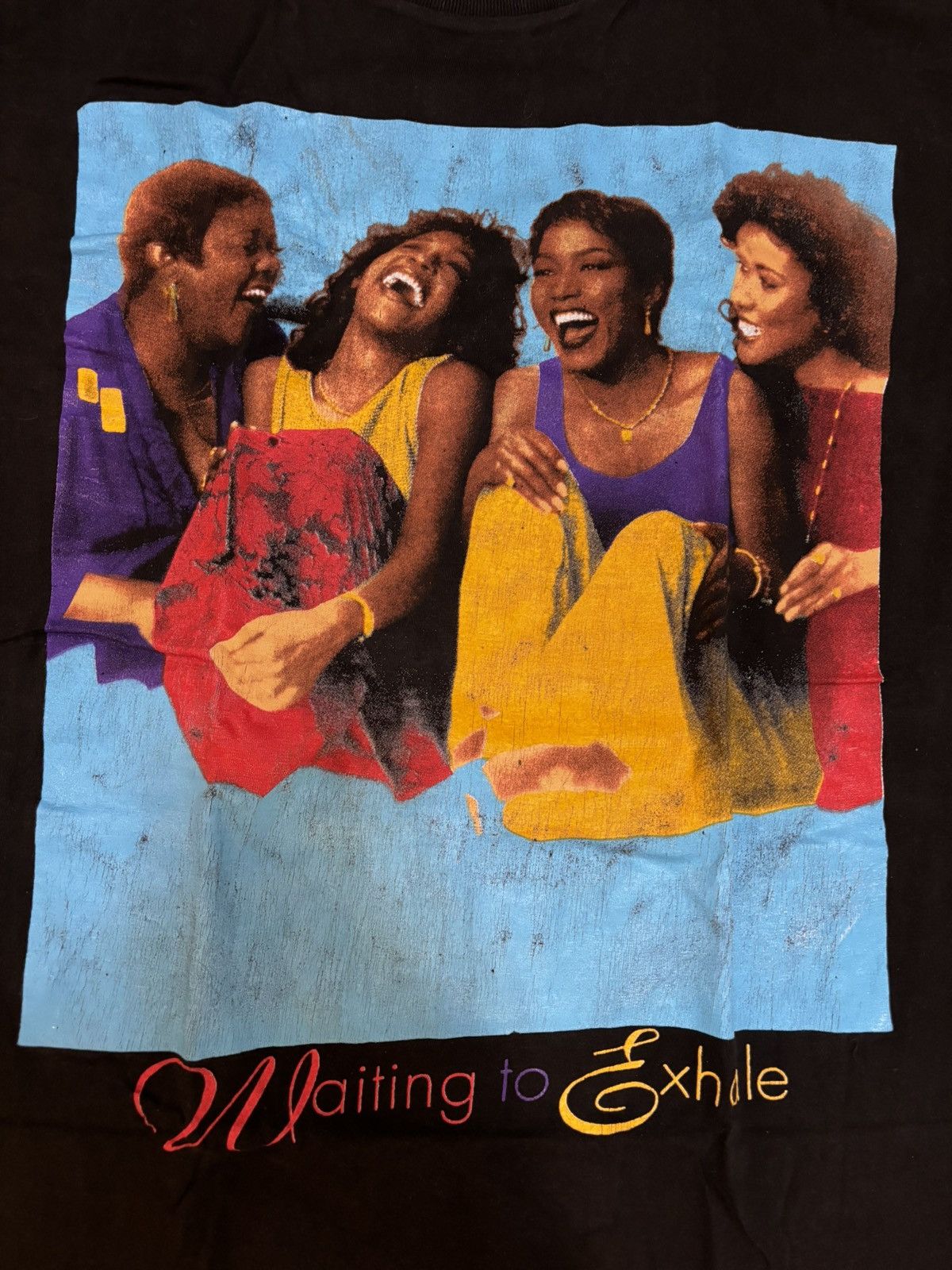 Rap Tees × Vintage Rare Vintage 90s Waiting to Exhale Whitney Houston Rap Tee Size US XXL / EU 58 / 5 - 7 Thumbnail