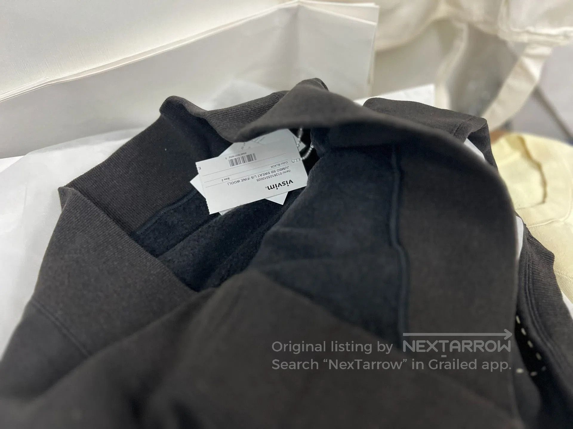 Visvim VISVIM JUMBO SB SWEAT (FINE WOOL). Size US M / EU 48-50 / 2 - 5 Thumbnail