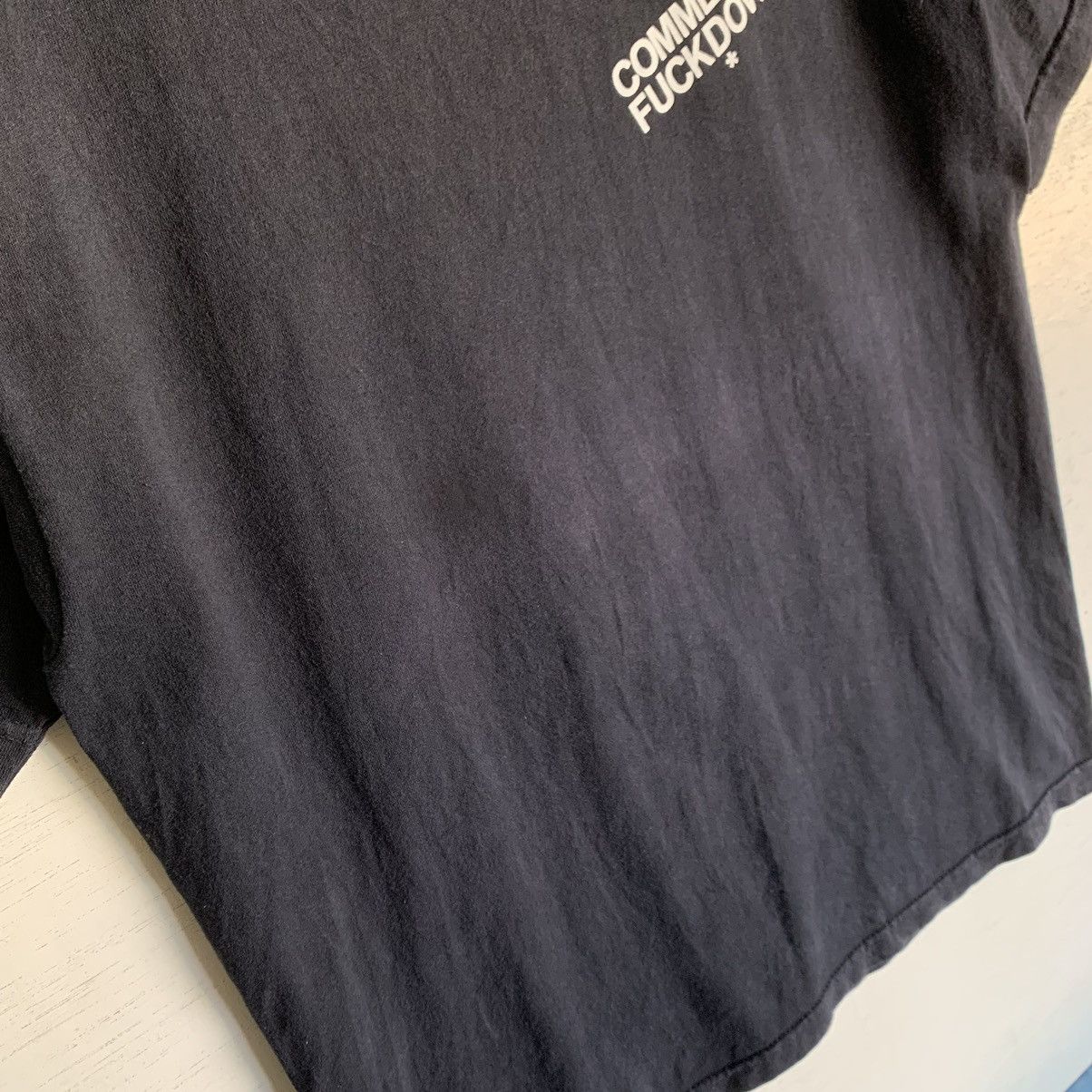 Comme Des Fuck Down The Cut COMME des FUCKDOWN Tee Uneven Faded Size US M / EU 48-50 / 2 - 8 Thumbnail