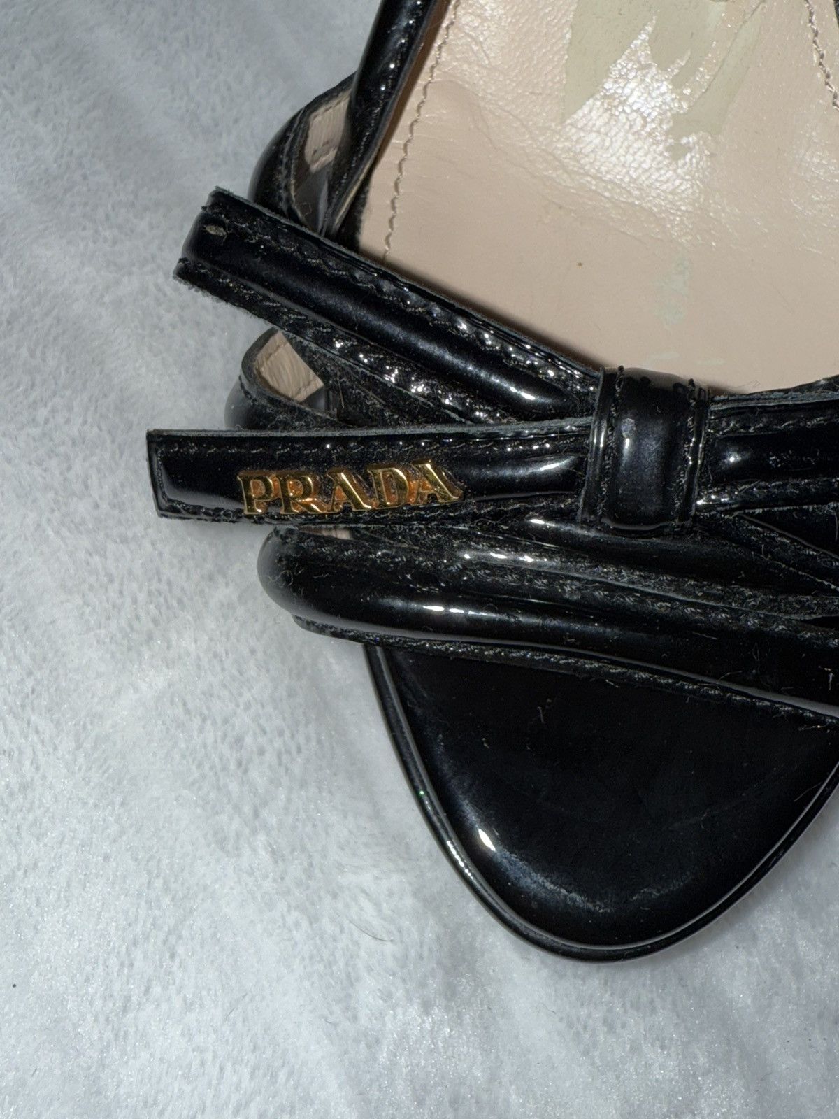 Prada Prada bow sling back heels Size US 5.5 / IT 35.5 - 2 Thumbnail
