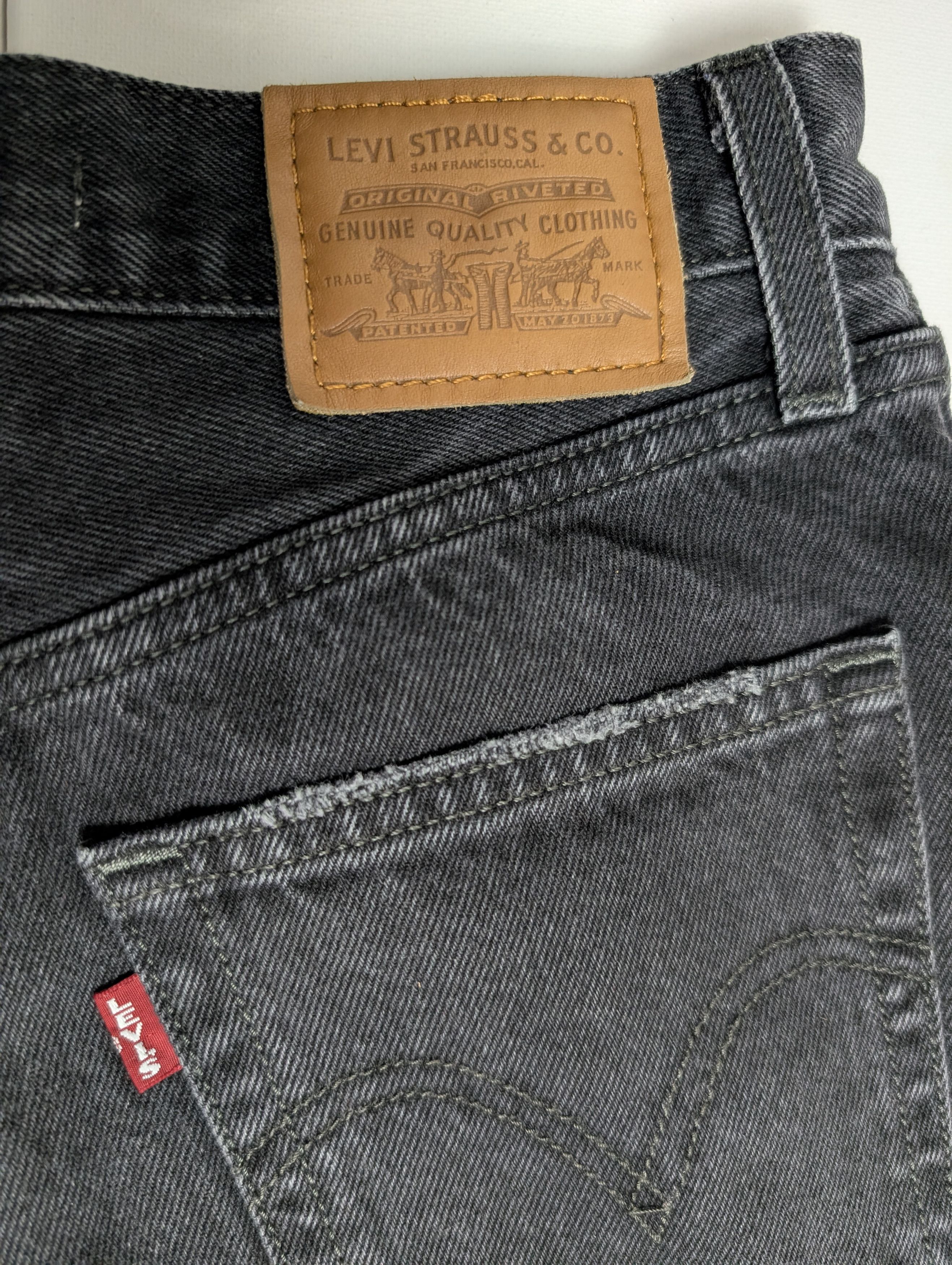 Levi's Levi’s Premium Ribcage Straight Ankle – Big E – W25 L27 Size 25" / US 0 / IT 36 - 2 Thumbnail