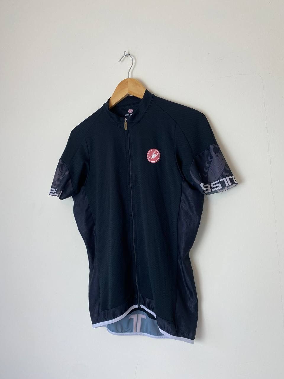Other Vintage Castelli Small Logo Cycling Black Jersey Size US L / EU 52-54 / 3 - 4 Thumbnail