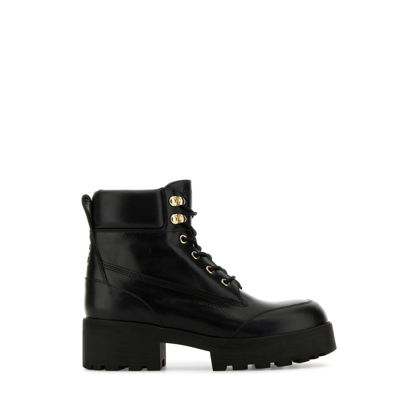 Givenchy GIVENCHY Trekker Black Leather Ankle Boots New & Authentic ( Size US 6 / IT 36 - 5 Thumbnail