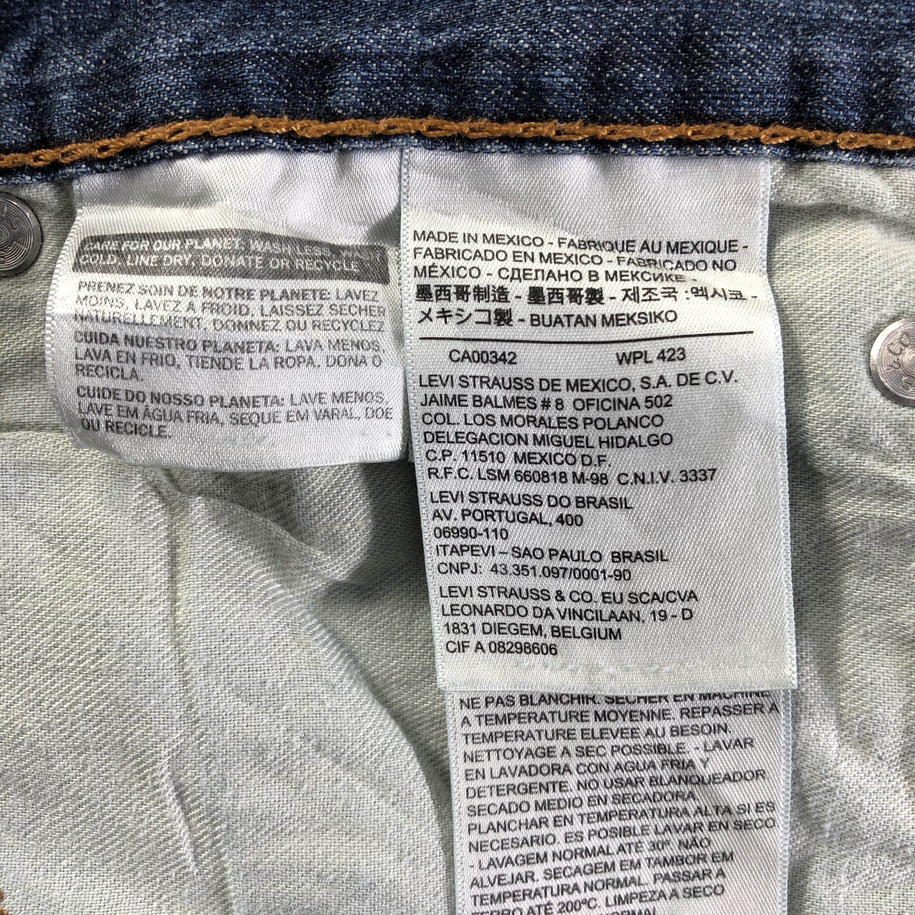 Levi's Vintage Levis 514 Jeans-J4241 Size US 34 / EU 50 - 9 Thumbnail