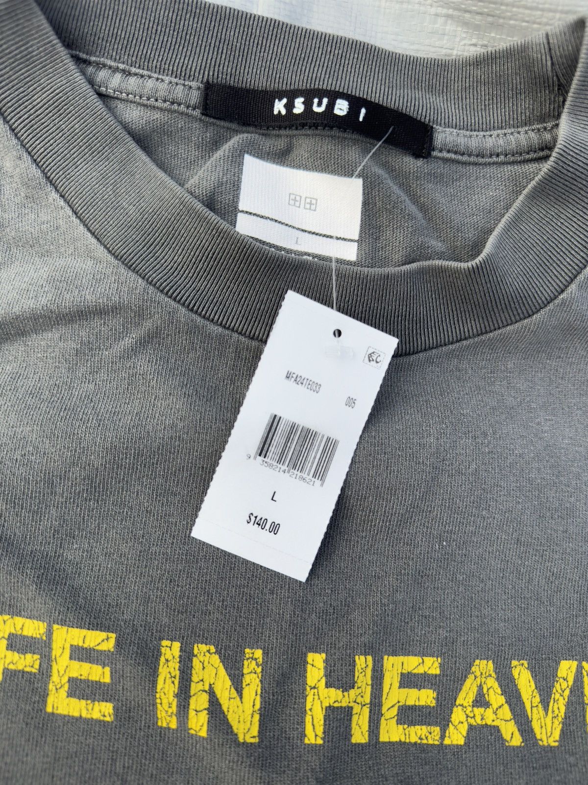 Ksubi KSUBI Safe In Heaven Tshirt L Size US L / EU 52-54 / 3 - 4 Thumbnail