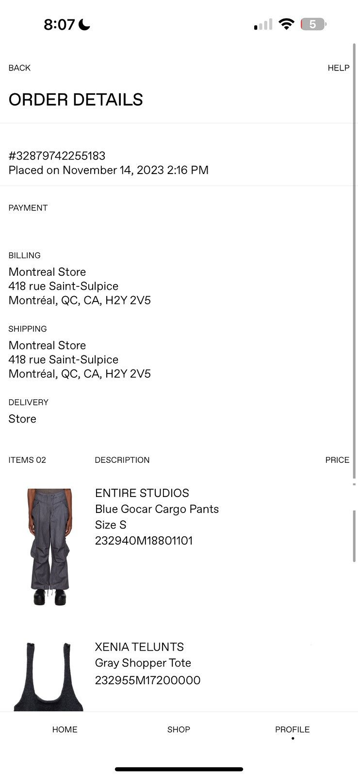 Entire Studios Entire Studios Ink Gocar Cargo Pants Size US 30 / EU 46 - 5 Thumbnail
