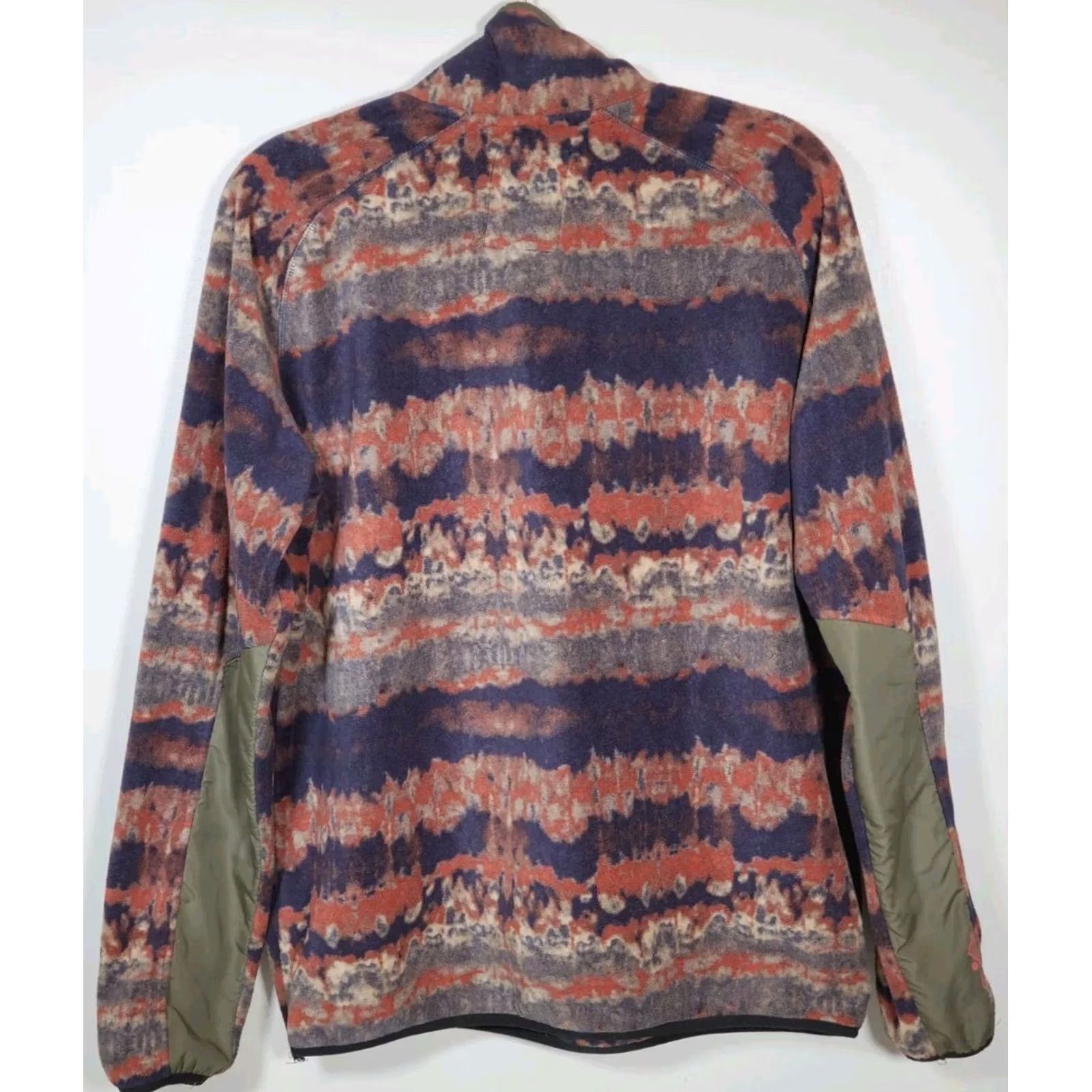 KAVU KAVU Teannaway Snap Fleece Duff Tie Dye Pullover Men's S Size US S / EU 44-46 / 1 - 5 Thumbnail