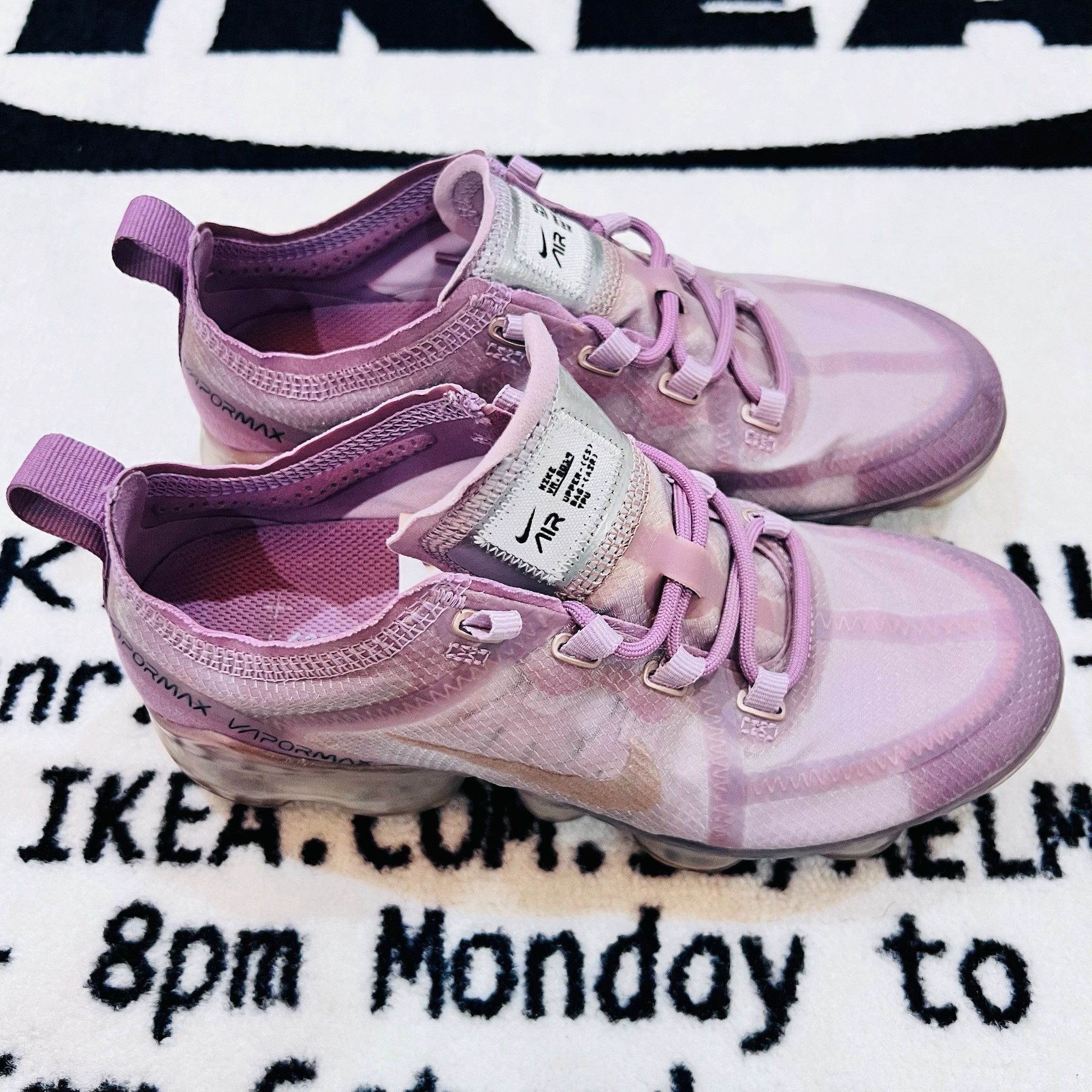 Nike W Nike Air Vapormax 2019 Soft Pink AR6632-500 Size US 5 / IT 35 - 3 Thumbnail