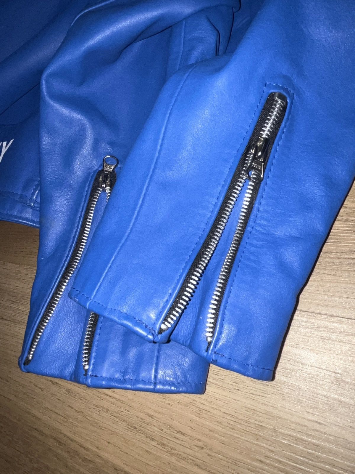 Schott × Supreme Supreme “Anarchy is the Key” leather jacket Size US XL / EU 56 / 4 - 6 Thumbnail