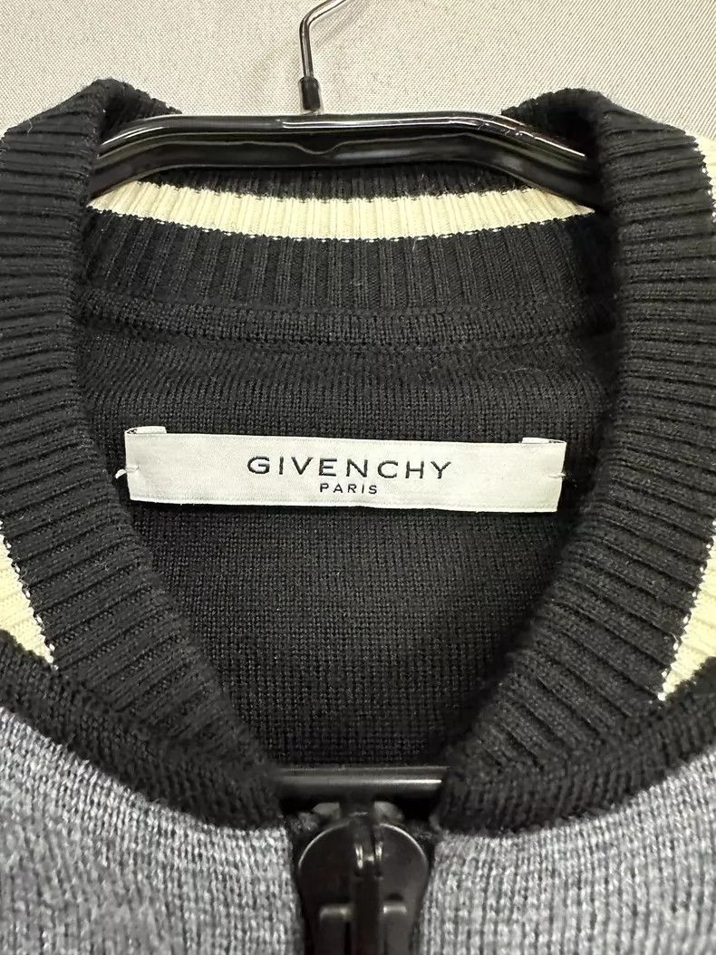 Givenchy Givenchy Wool Small Lightning Embroidered Baseball Jacket Size US S / EU 44-46 / 1 - 3 Thumbnail