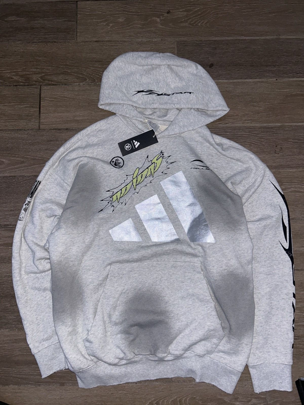 HELLSTAR HELLSTAR X ADIDAS X ANTHONY EDWARDS HOODIE Size US M / EU 48-50 / 2 - 2 Thumbnail