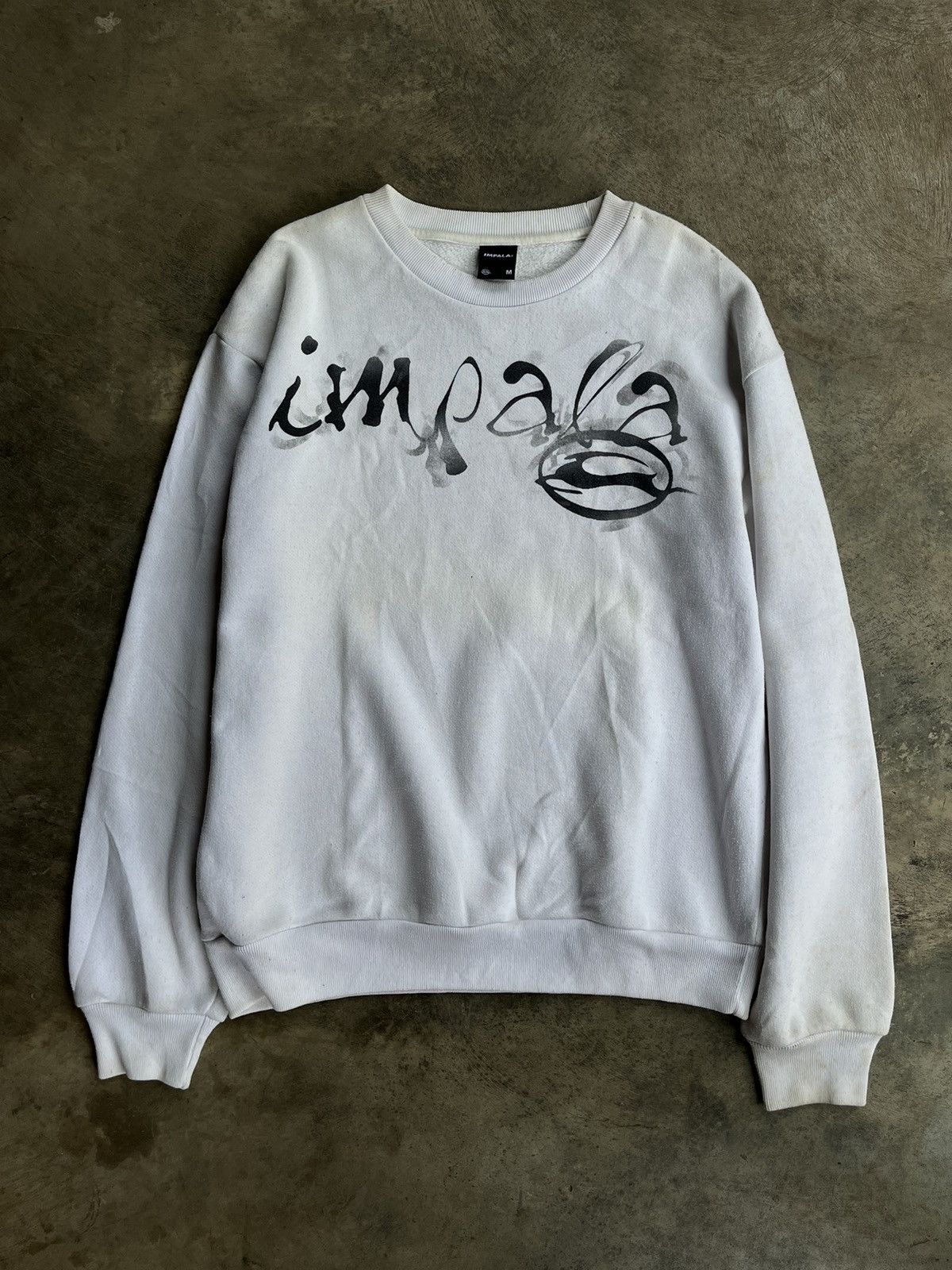 If Six Was Nine × Japanese Brand × Le Grande Bleu (L.G.B.) 2000s JAPANESE IMPALA POEM SWEATSHIRT Y2K GOTHIC PUNK STYLE Size US M / EU 48-50 / 2 - 1 Thumbnail