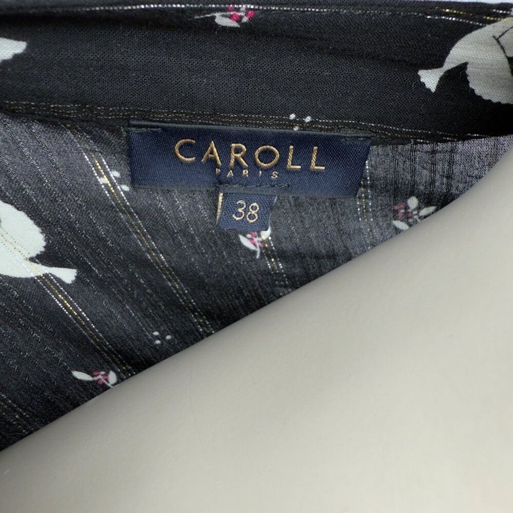 Other CAROLL PARIS Dove Flowy Black White Flowy Stripe Dress sz 38 Size XS / US 0-2 / IT 36-38 - 6 Thumbnail