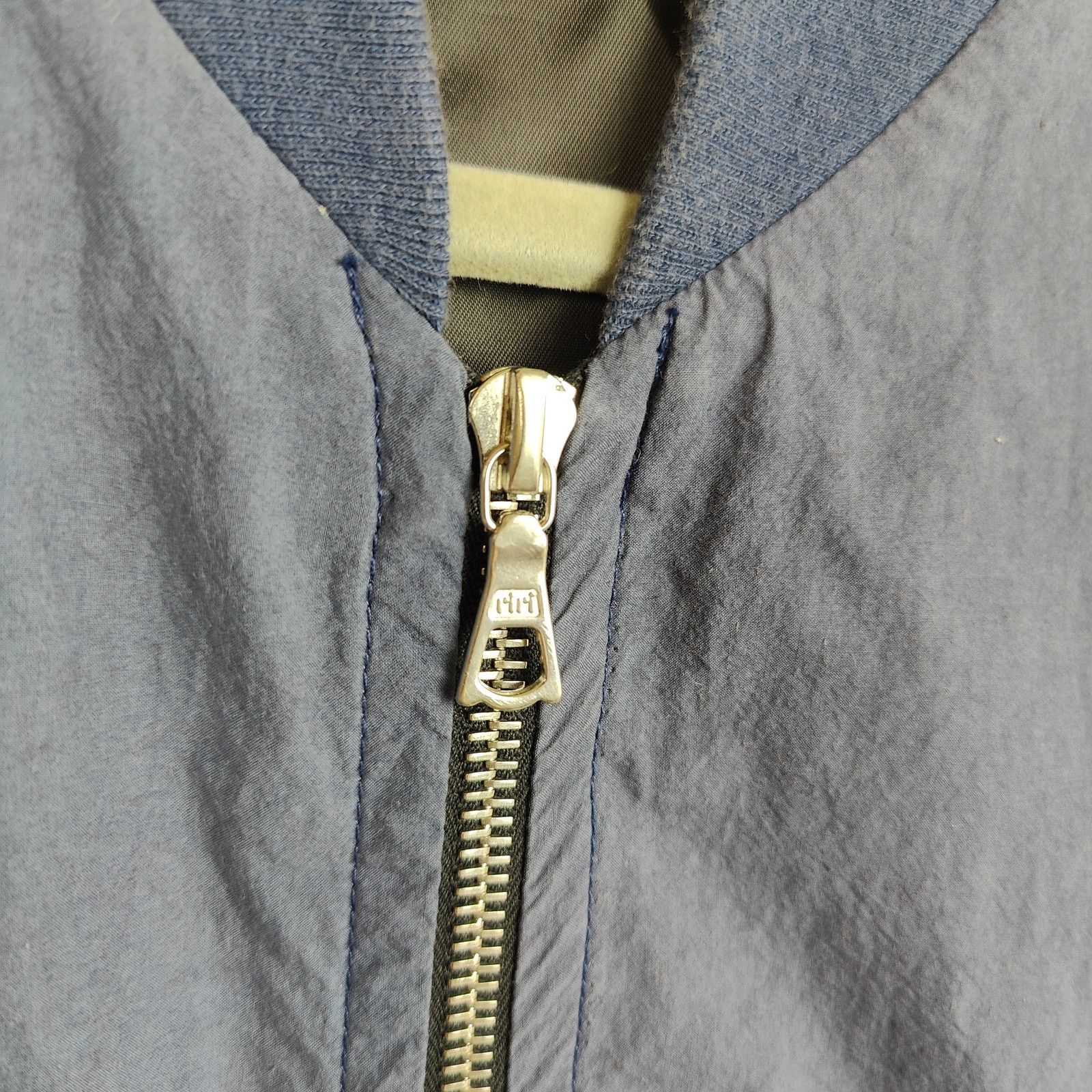 John Elliott John Elliott Co Bomber Jacket 1 Small Blue Full Zip Cotton Size US S / EU 44-46 / 1 - 4 Thumbnail