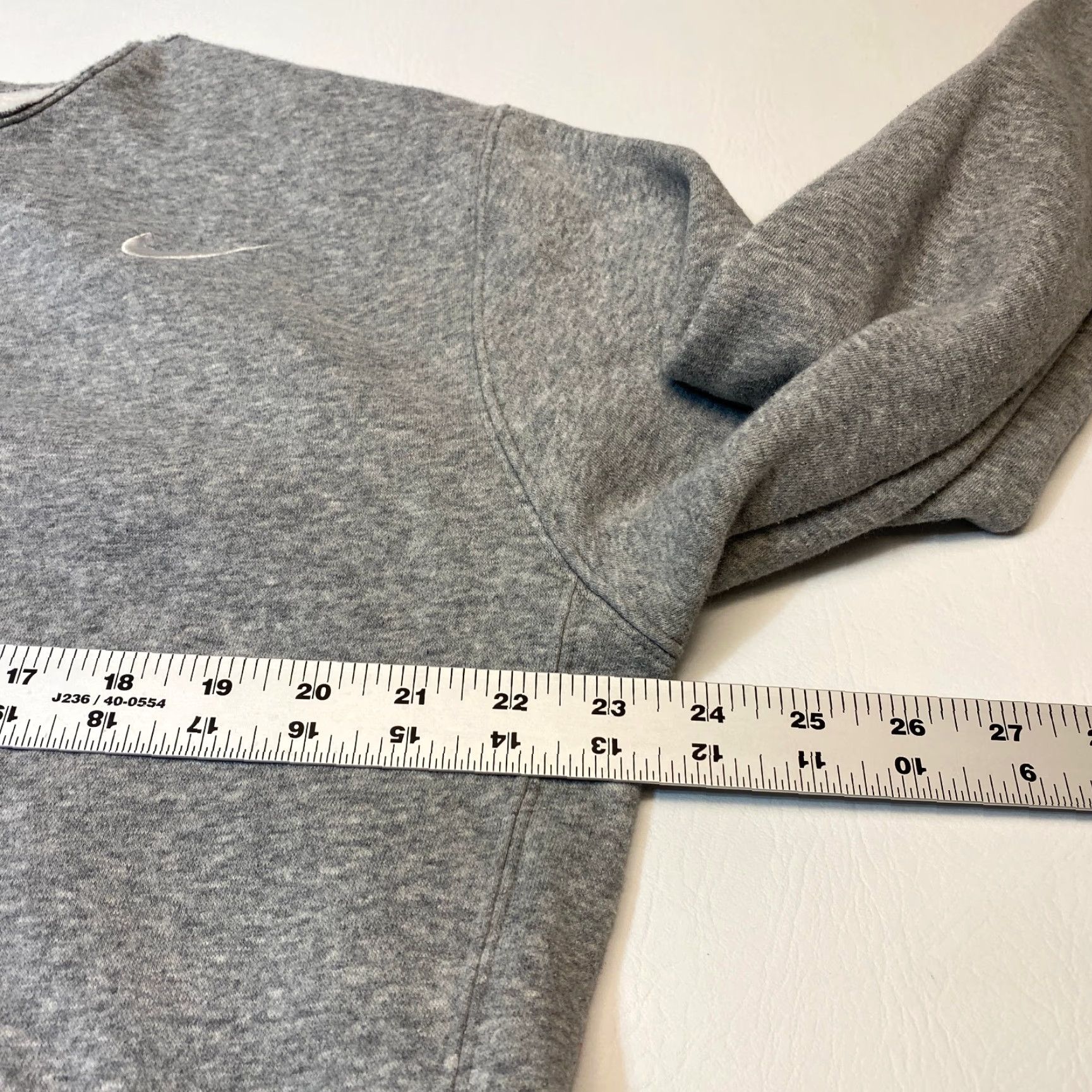 Nike Nike Collarless Fleece Sweatshirt M Men's Medium Light Heather Grey Pullover Embroidered Logo Pockets Nike Sportswear Casual Sportswear Size US M / EU 48-50 / 2 - 7 Thumbnail