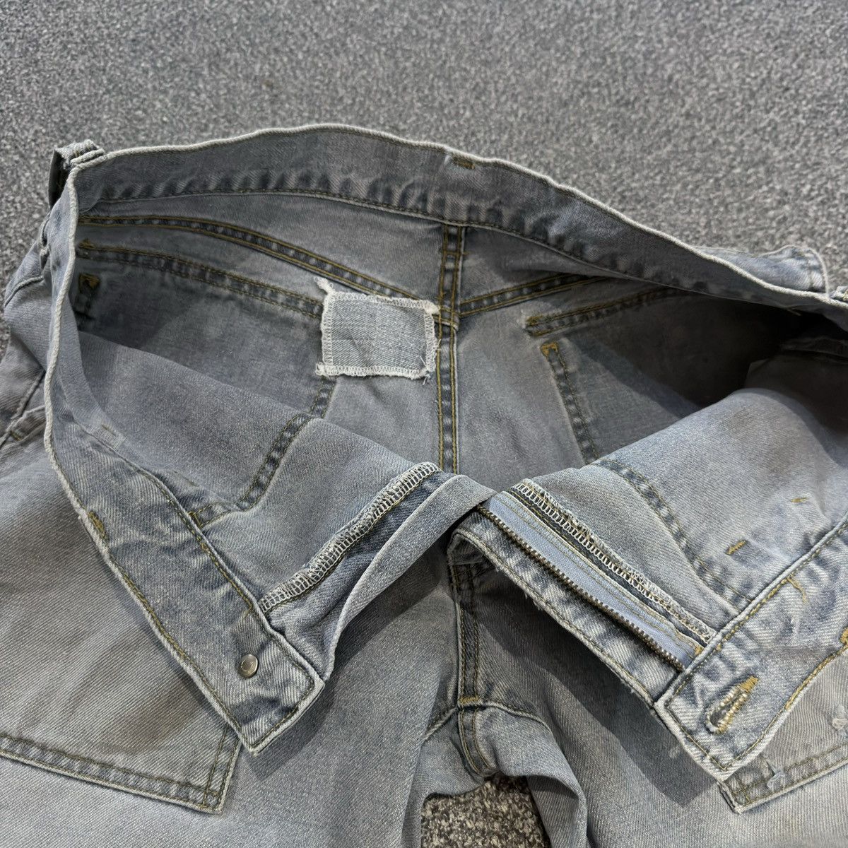 Undercover × Uniqlo 🇯🇵 Vintage 90s Bush Uniqlo Fatigue Denim Size US 32 / EU 48 - 14 Thumbnail