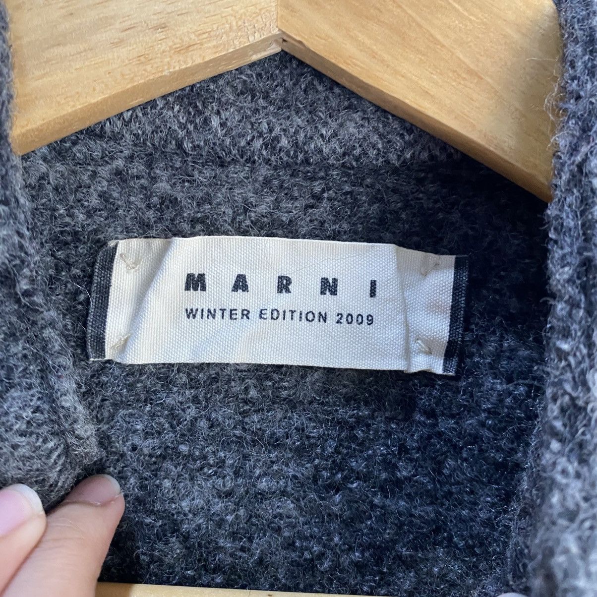 Designer × Marni Marni Winter Edition 2009 Virgin Wool Zipper Coats Size US XS / EU 42 / 0 - 10 Thumbnail
