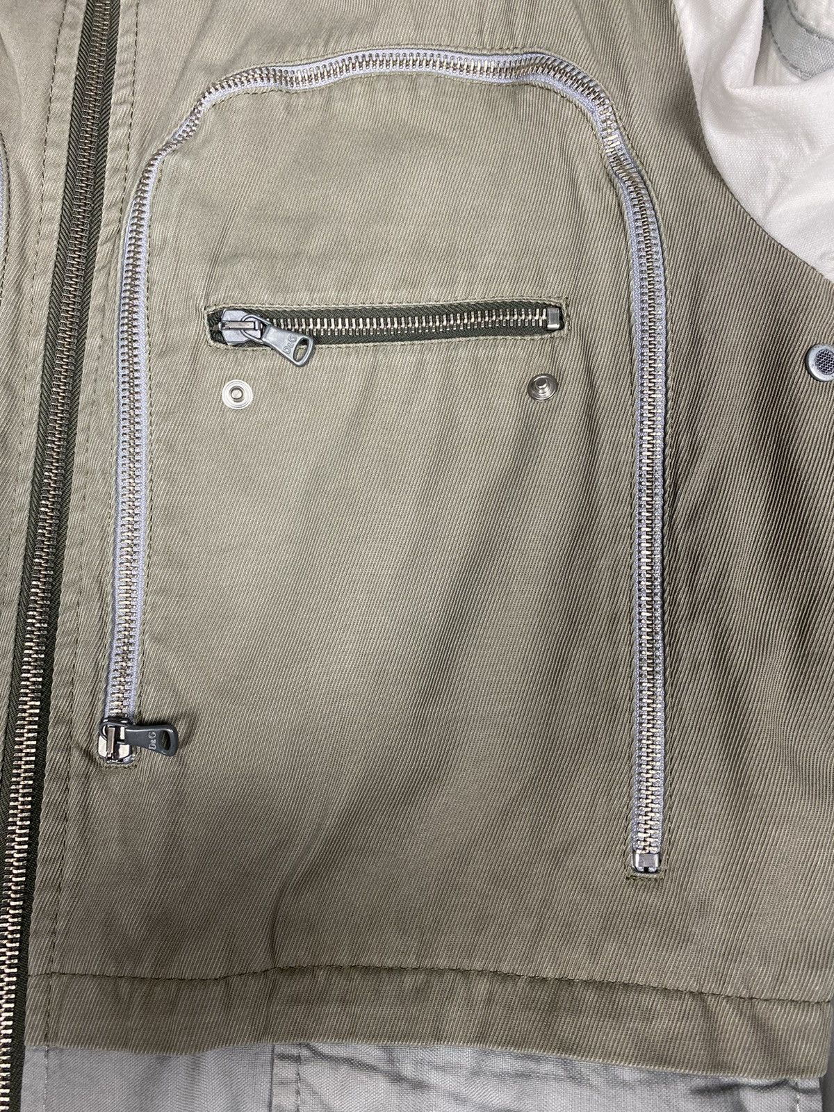 Dolce & Gabbana Dolce gabbana cargo AW03 bomber zipper Size US S / EU 44-46 / 1 - 4 Thumbnail