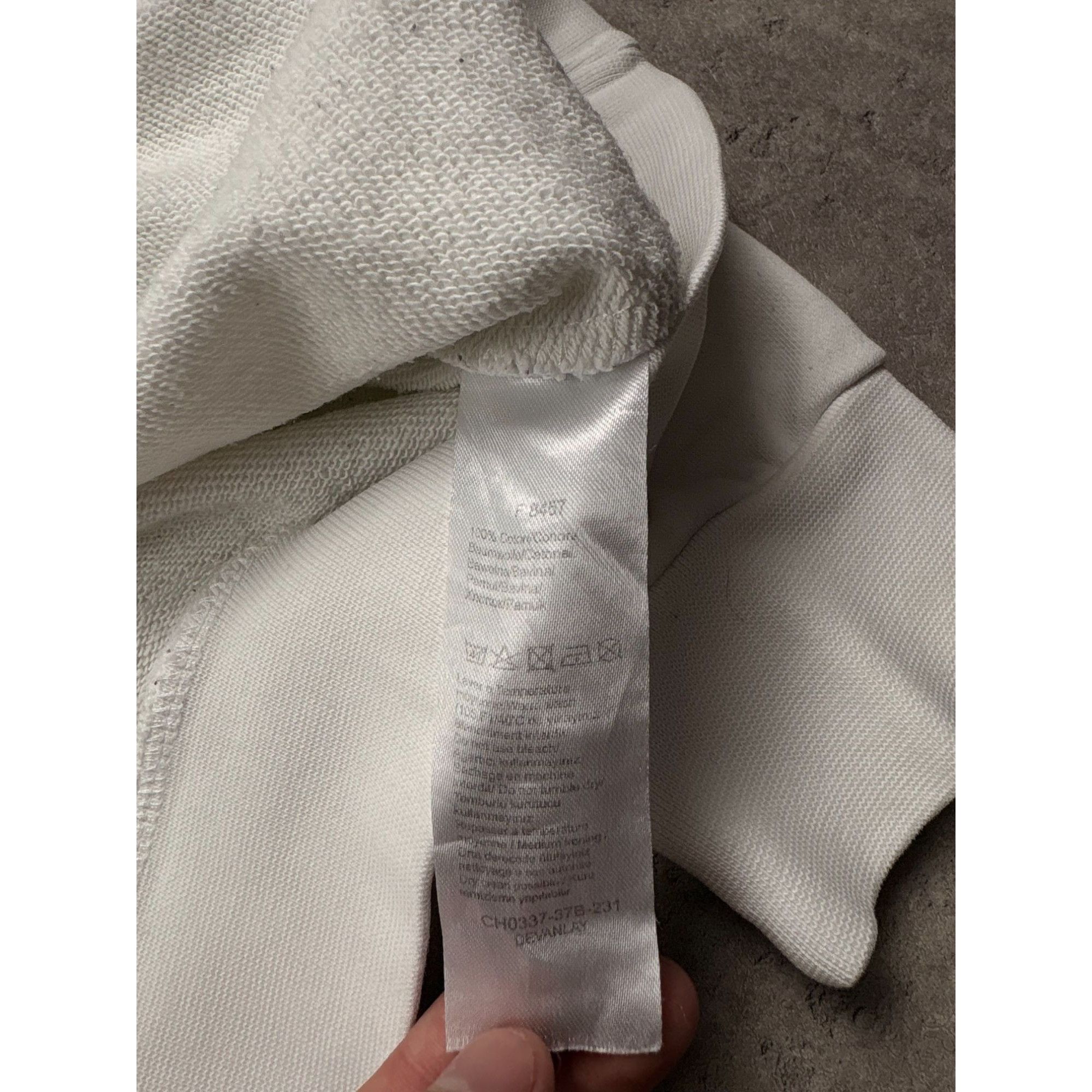 Lacoste Lacoste X Netflix Crocodile Cycling Sweatshirt White M Cotto Size US M / EU 48-50 / 2 - 12 Thumbnail