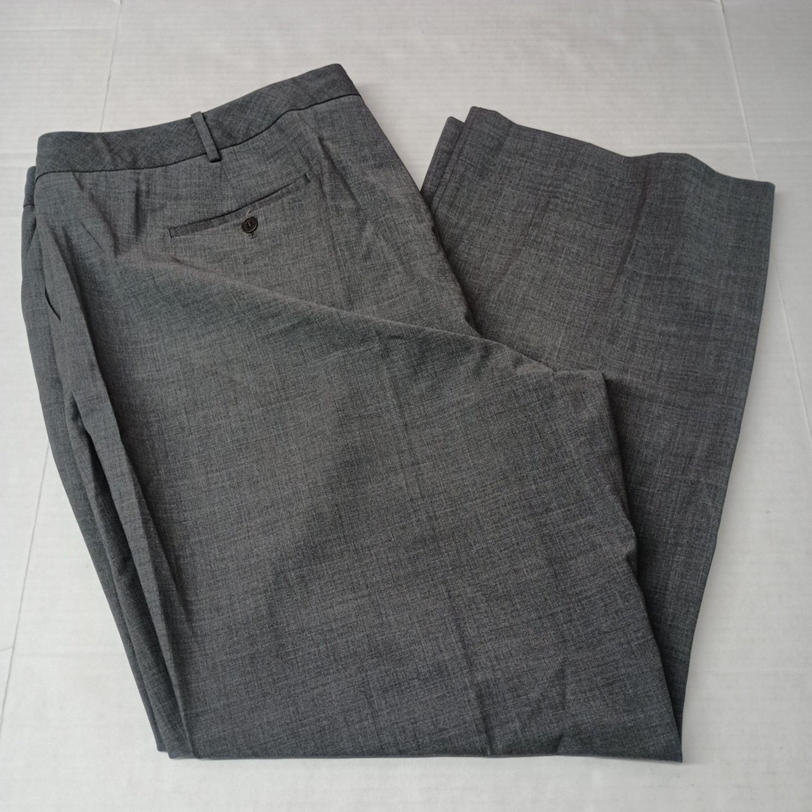 Other Talbots Signature Women High Waist Pants 24W Gray Wool Blend Size 32" / US 10 / IT 46 - 1 Thumbnail