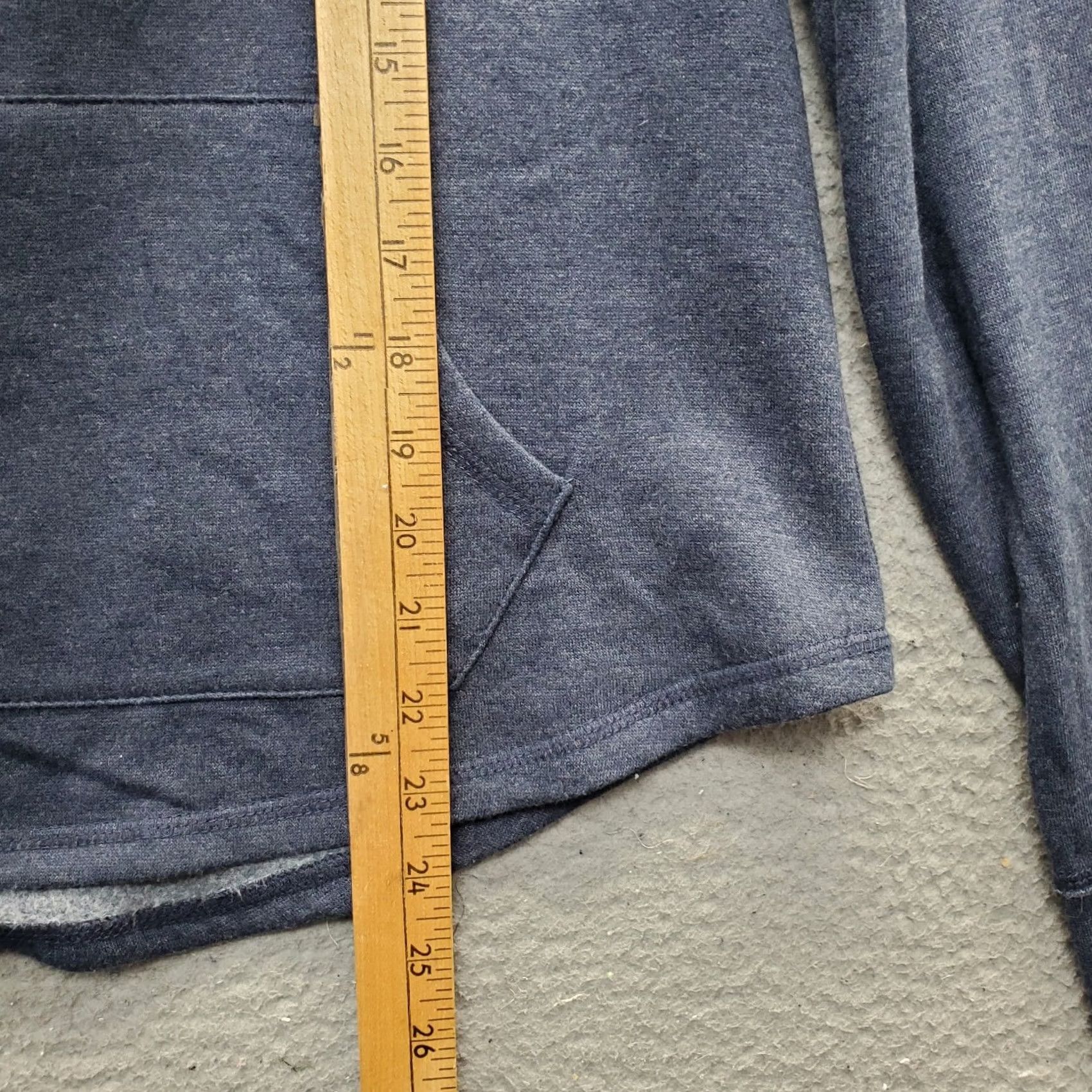 Vintage Stadium Athletics Hoodie Women M Blue University of Michigan Pullover Hooded Sweatshirt Size M / US 6-8 / IT 42-44 - 3 Thumbnail