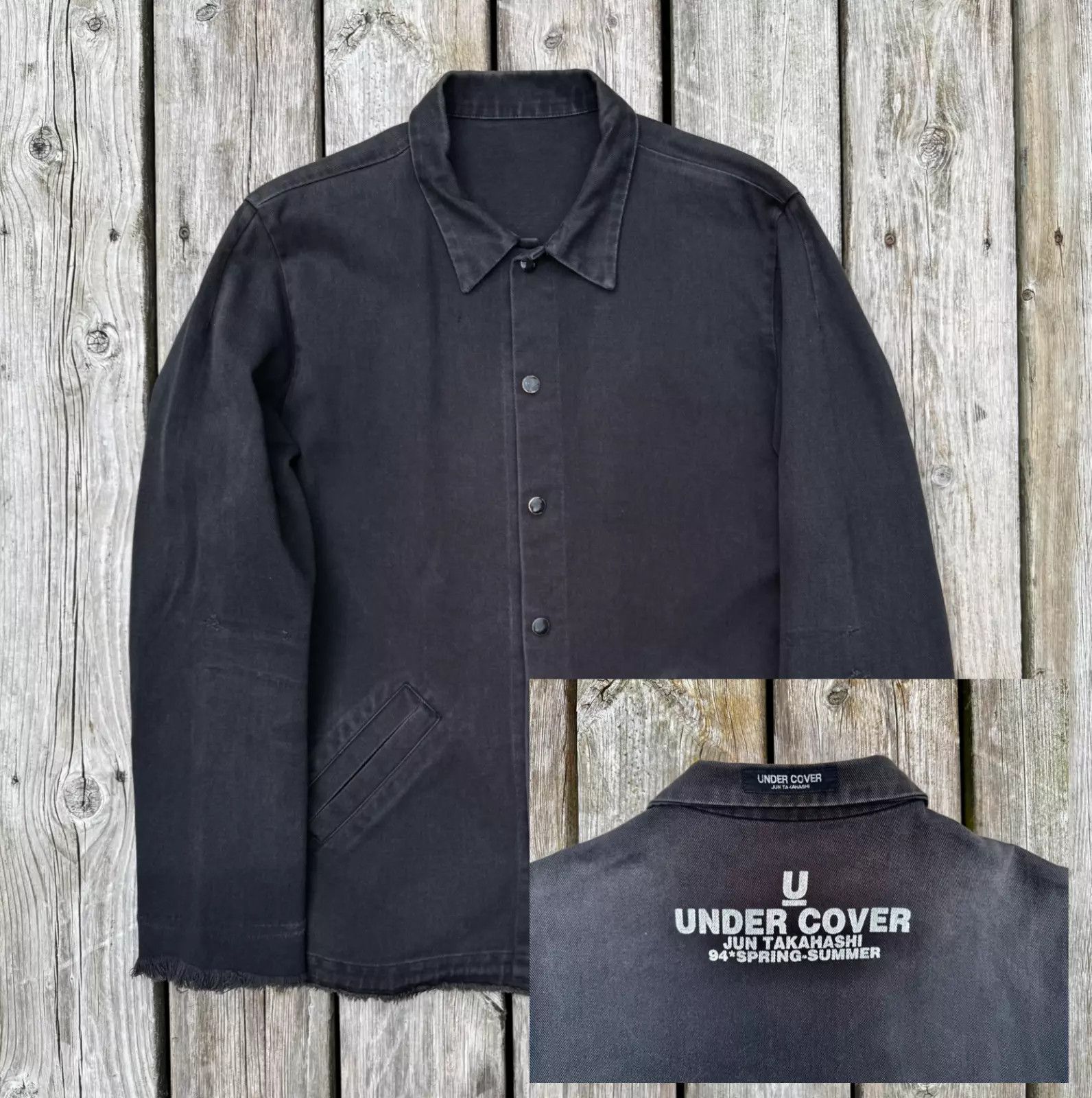 Undercover SS 1994 Distressed Work Jacket (M-L) Size US L / EU 52-54 / 3 - 1 Thumbnail