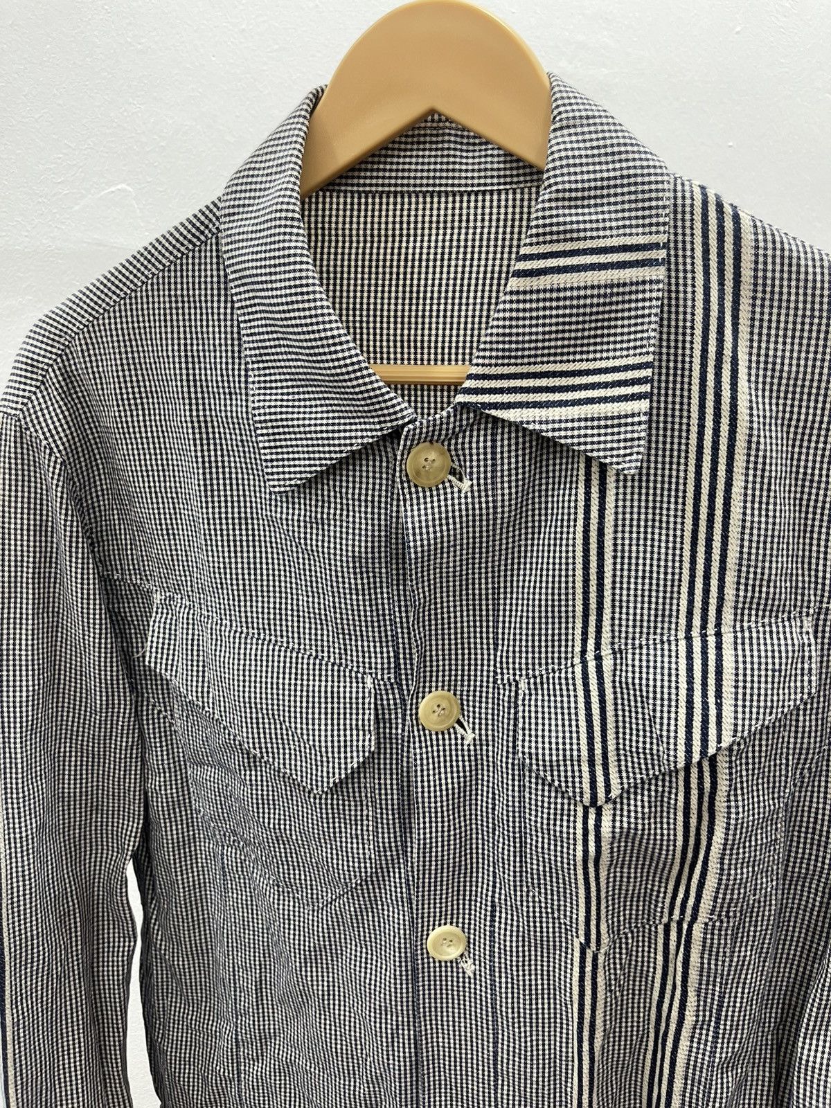Paul Smith Paul Smit Check Trucker-Style Shirt Jacket Size US L / EU 52-54 / 3 - 7 Thumbnail