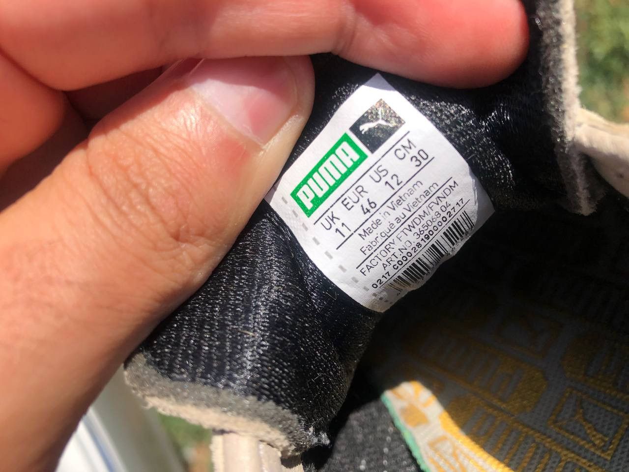 Puma × Vintage VERY RARE PUMA MADRID SPAIN SNEAKERS DESIGNER RETRO Y2K 90s Size US 12 / EU 45 - 13 Thumbnail