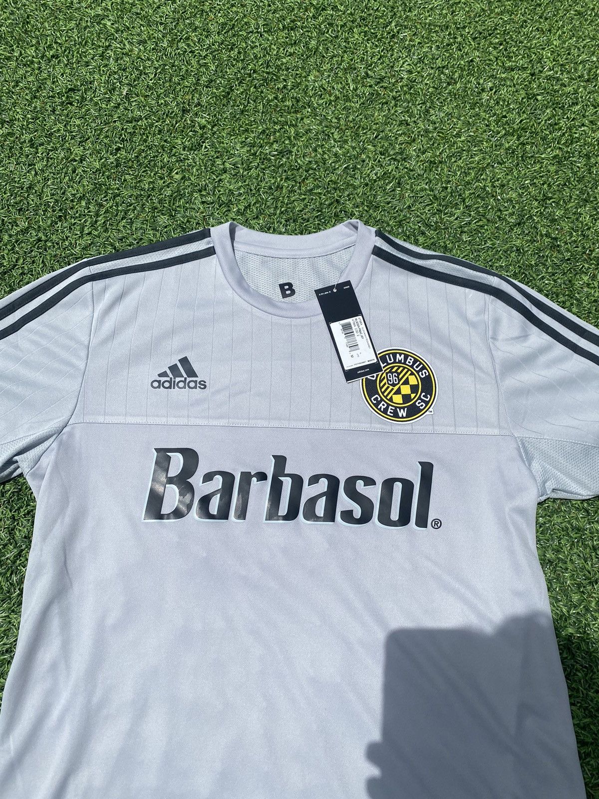 Adidas × Vintage Columbus Crew Training Jersey Grey Size US M / EU 48-50 / 2 - 3 Thumbnail