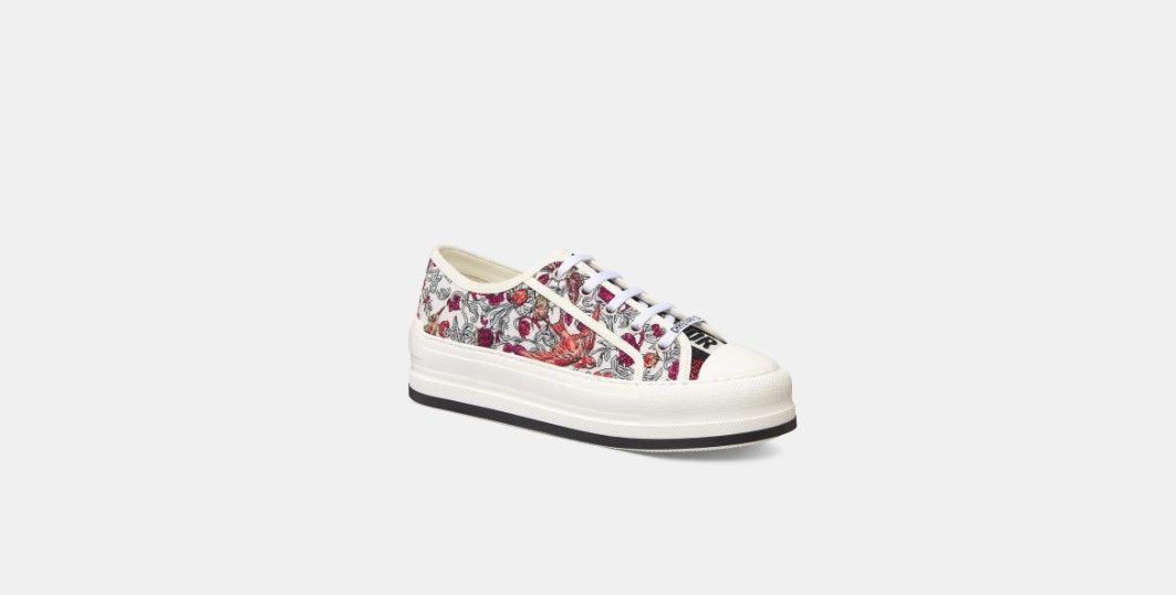 Dior o1w1db11025 KCK385 Platform Low-Top Sneakers in Multicolor Size US 5 / IT 35 - 2 Thumbnail